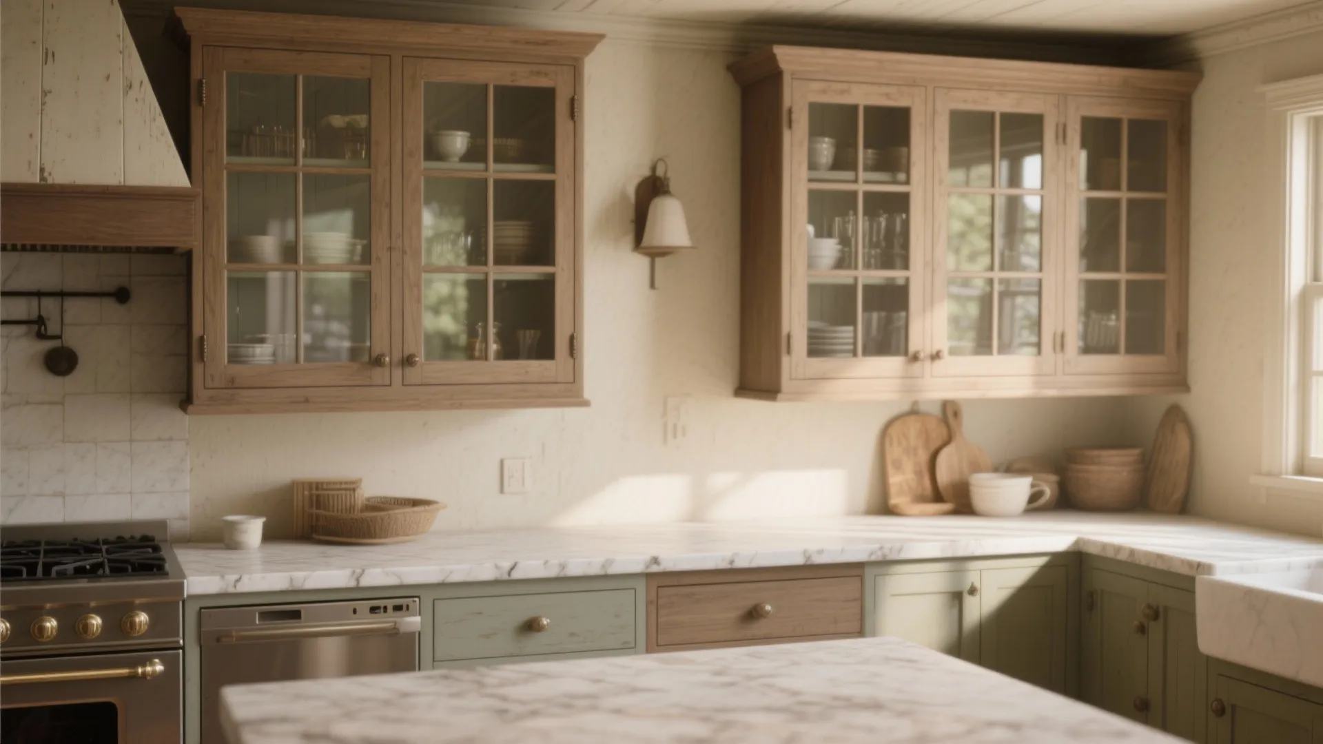 3. Mullion glass for classic character