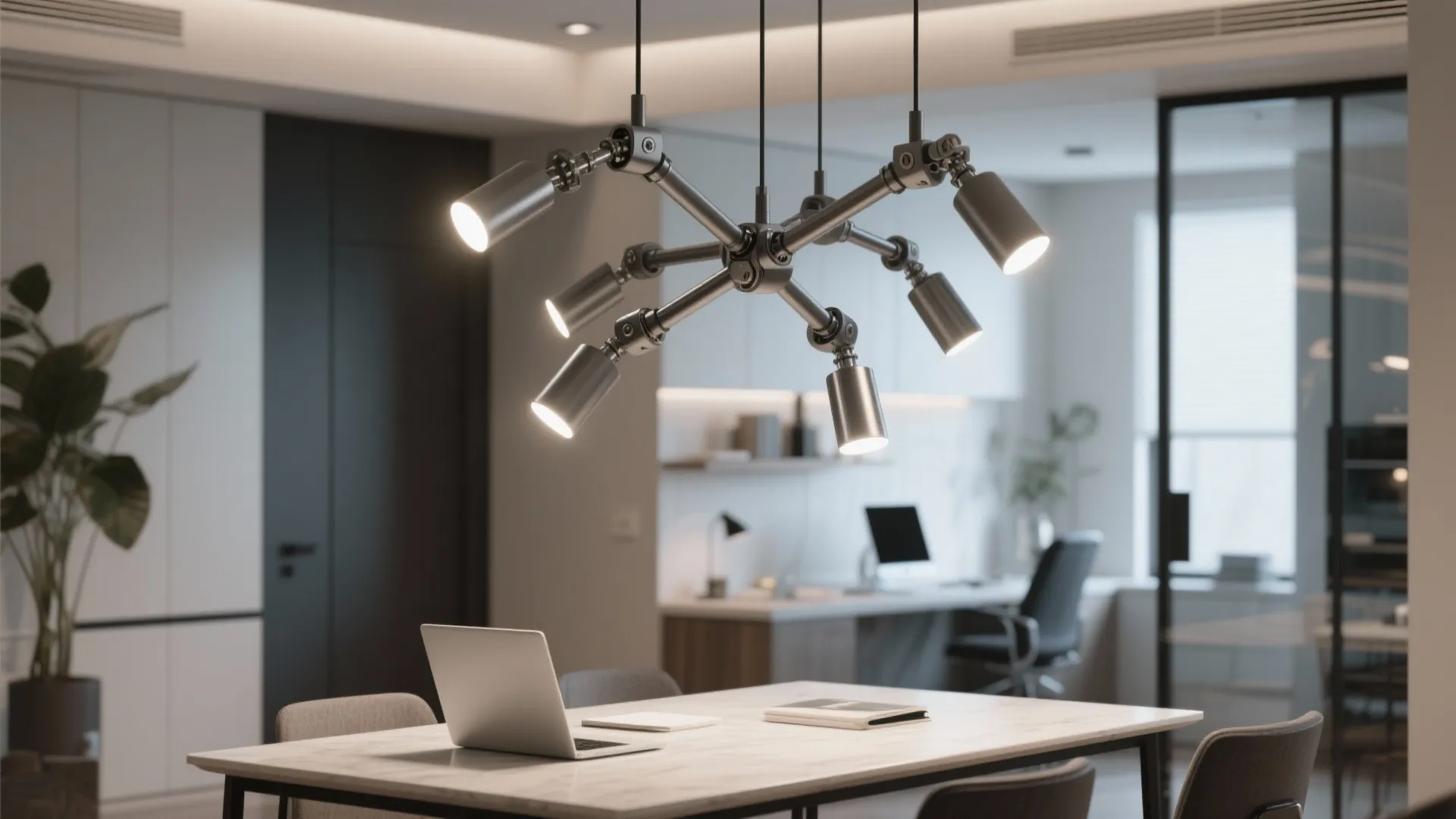 4. Adjustable Multi-Arm Chandeliers for Versatility