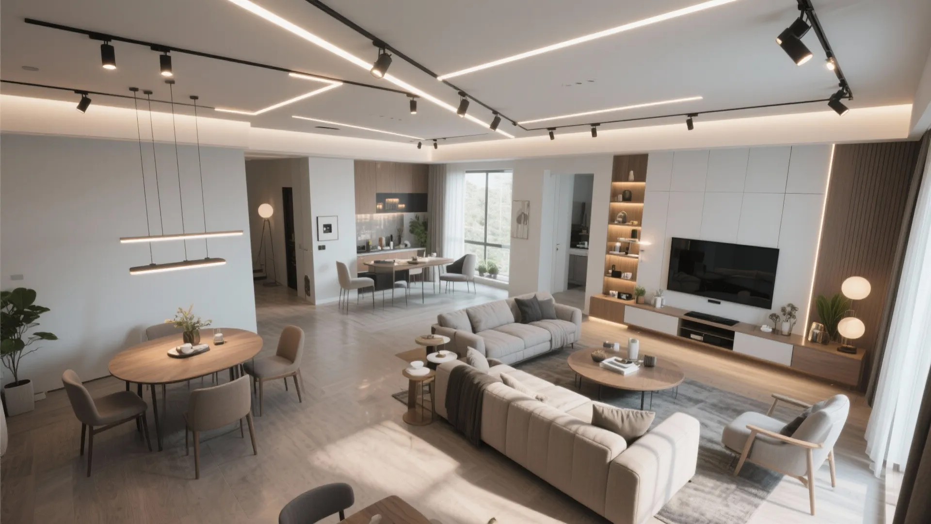 8. Multi-Circuit Track for Scene Control