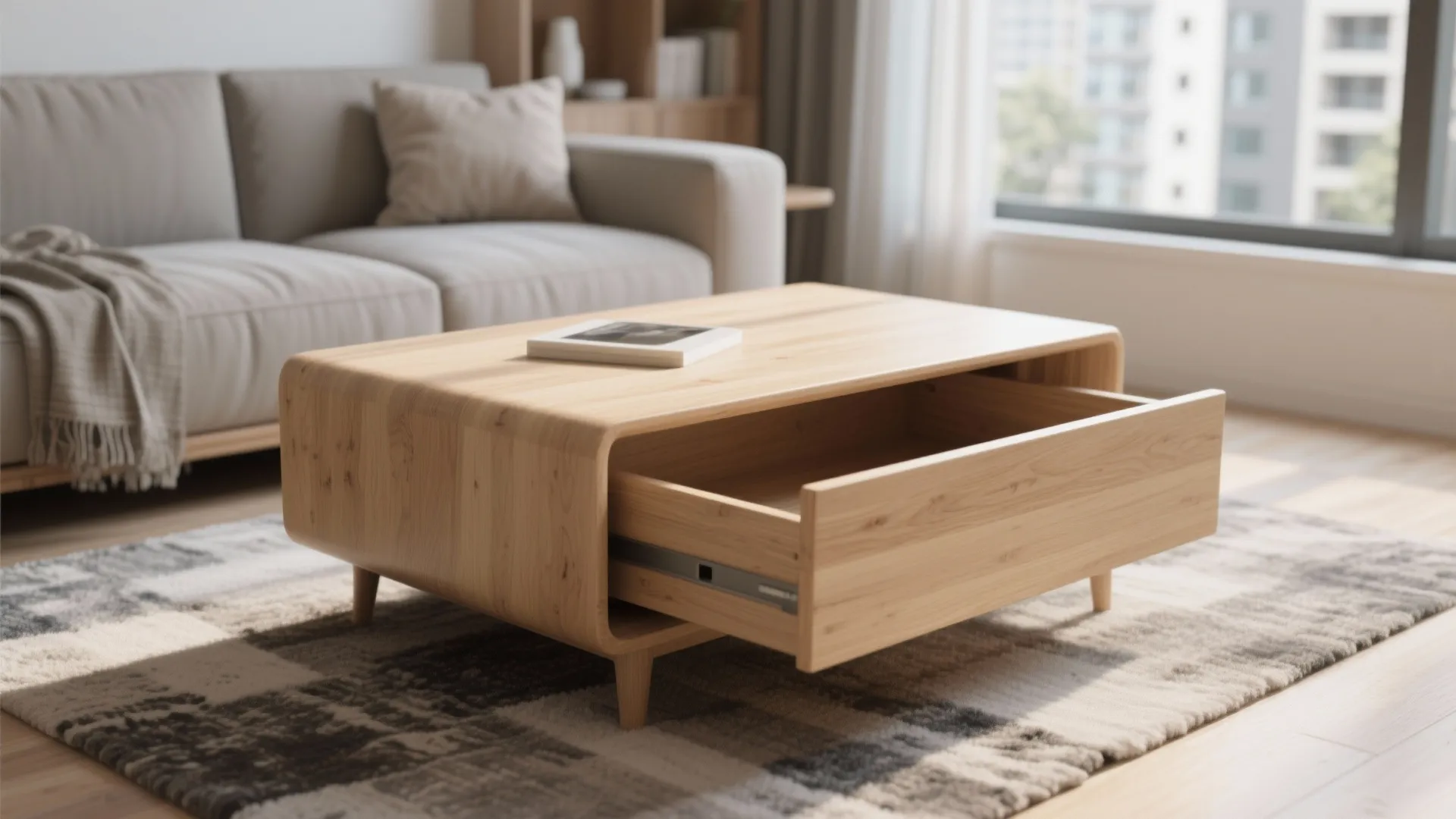 5. Multi-Functional Coffee Table
