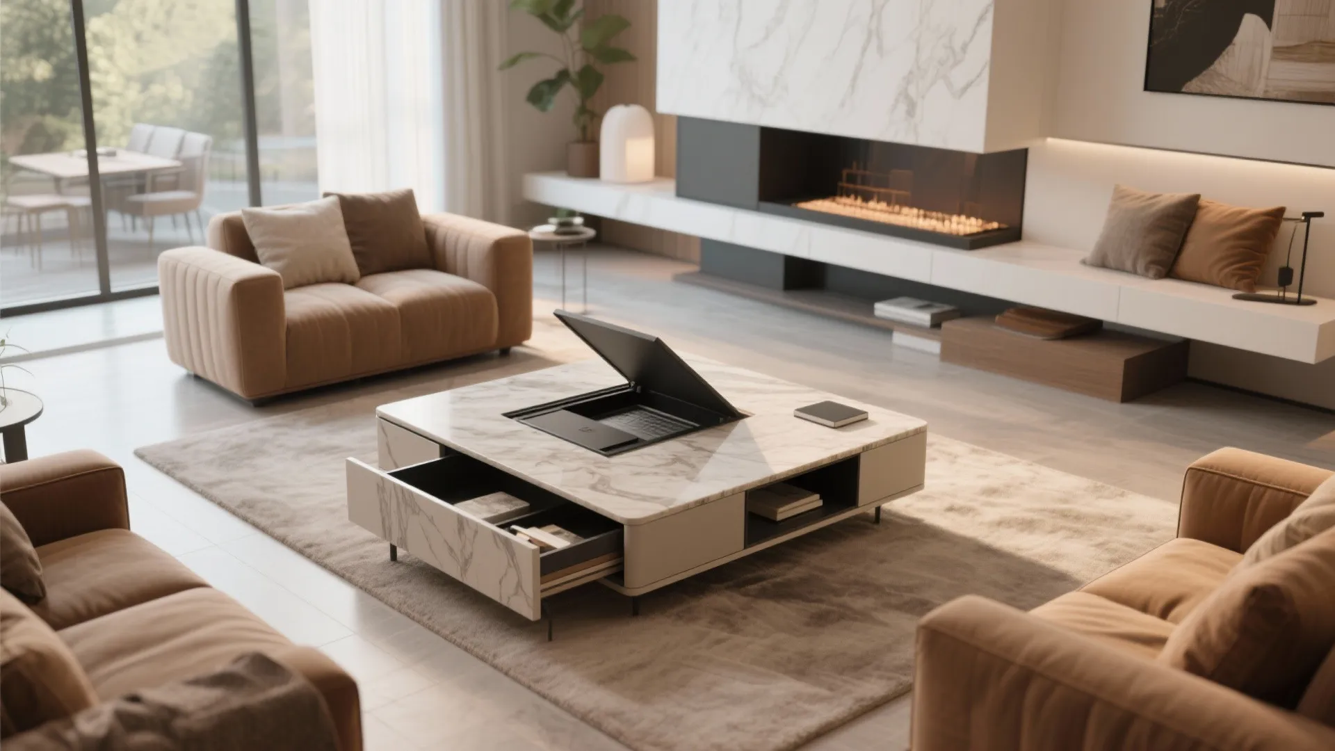 Multi-Functional Coffee Table