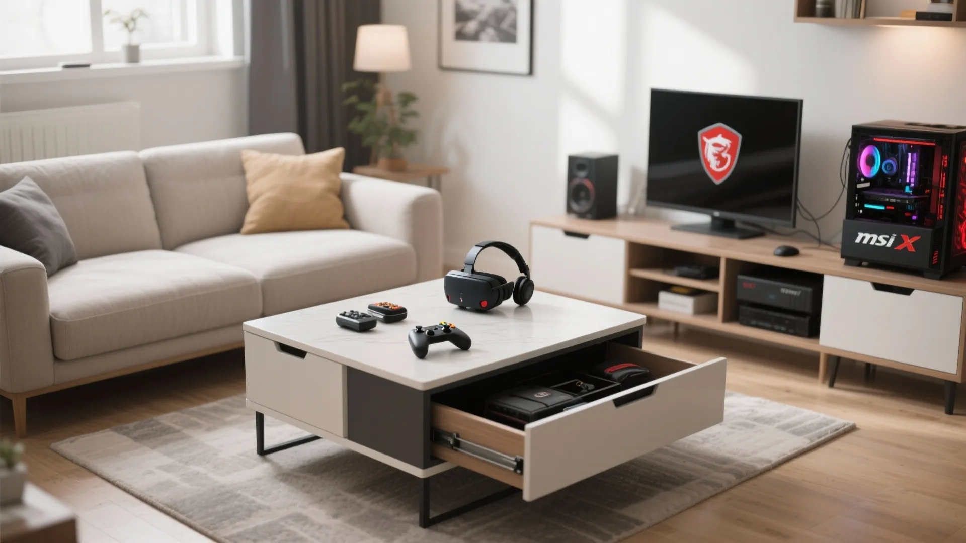 Multi-functional Coffee Table