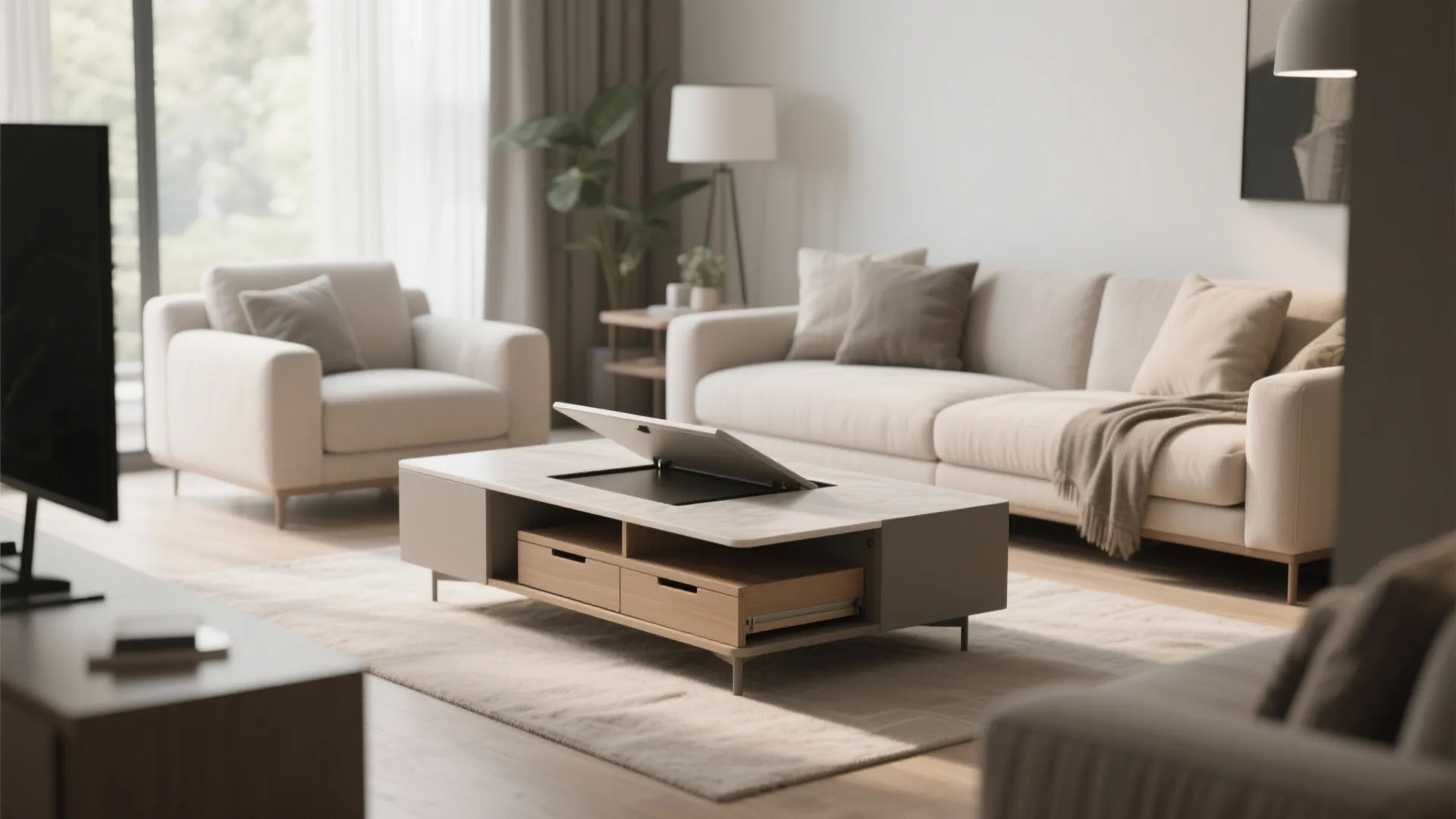 Multi-Functional Coffee Table