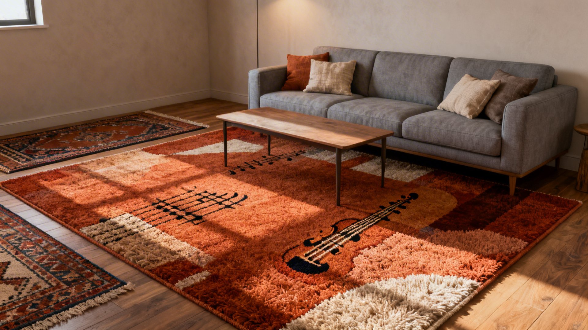 Mute Color Rugs Multi Color Rugs for Living Room — 5 Designer Ideas