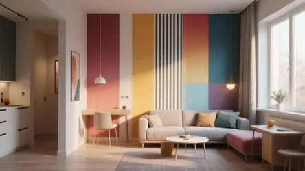 5 Multi-Color Wall Paint Design Inspirations