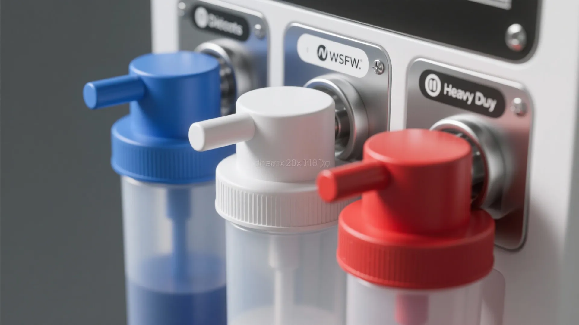 Multi-compartment dosing system for different fabrics