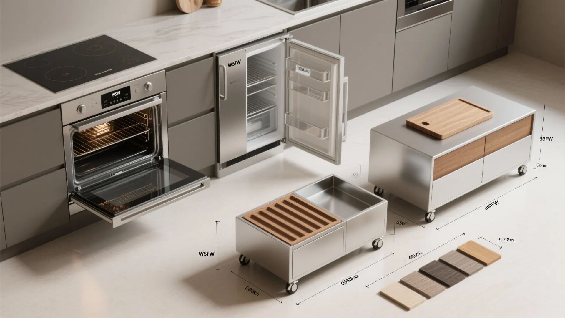 3. Choose multifunctional equipment and modular stations