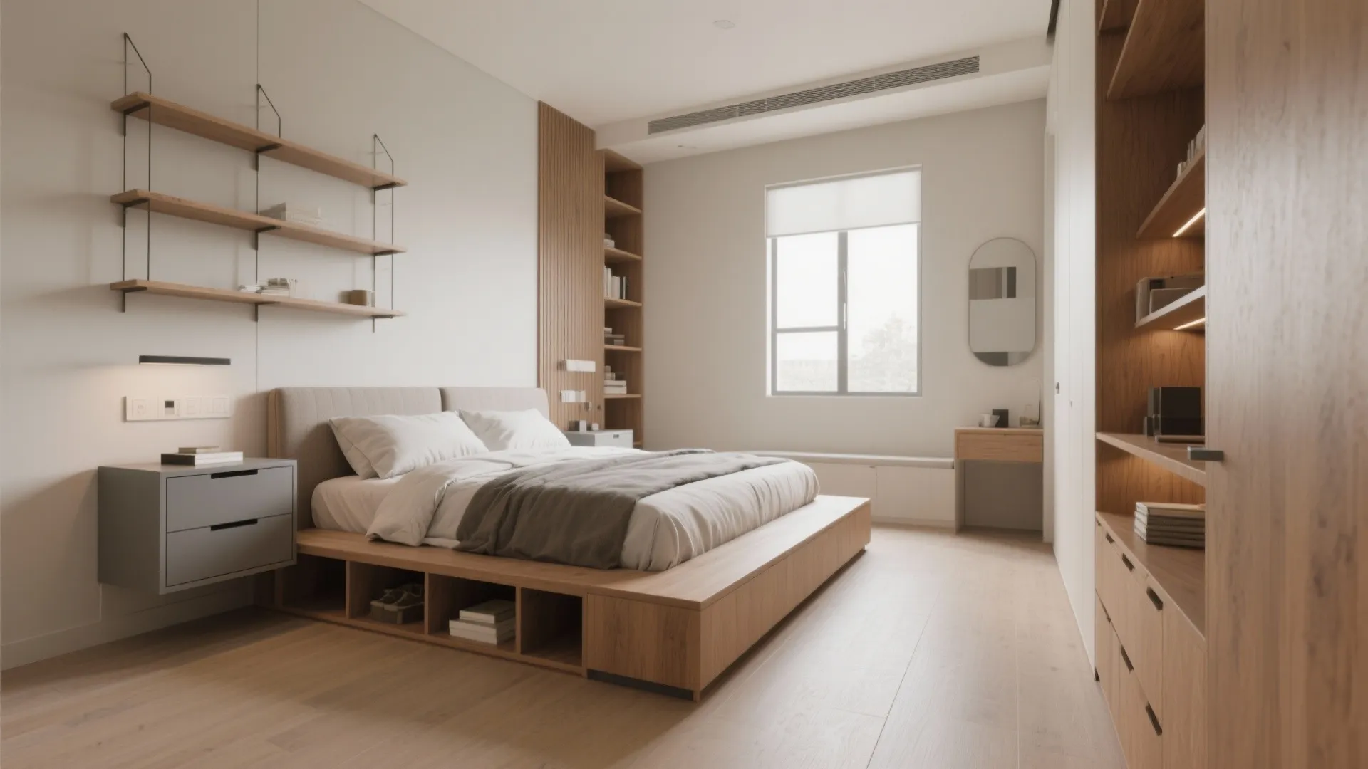 2. Multi-functional furniture that looks intentional