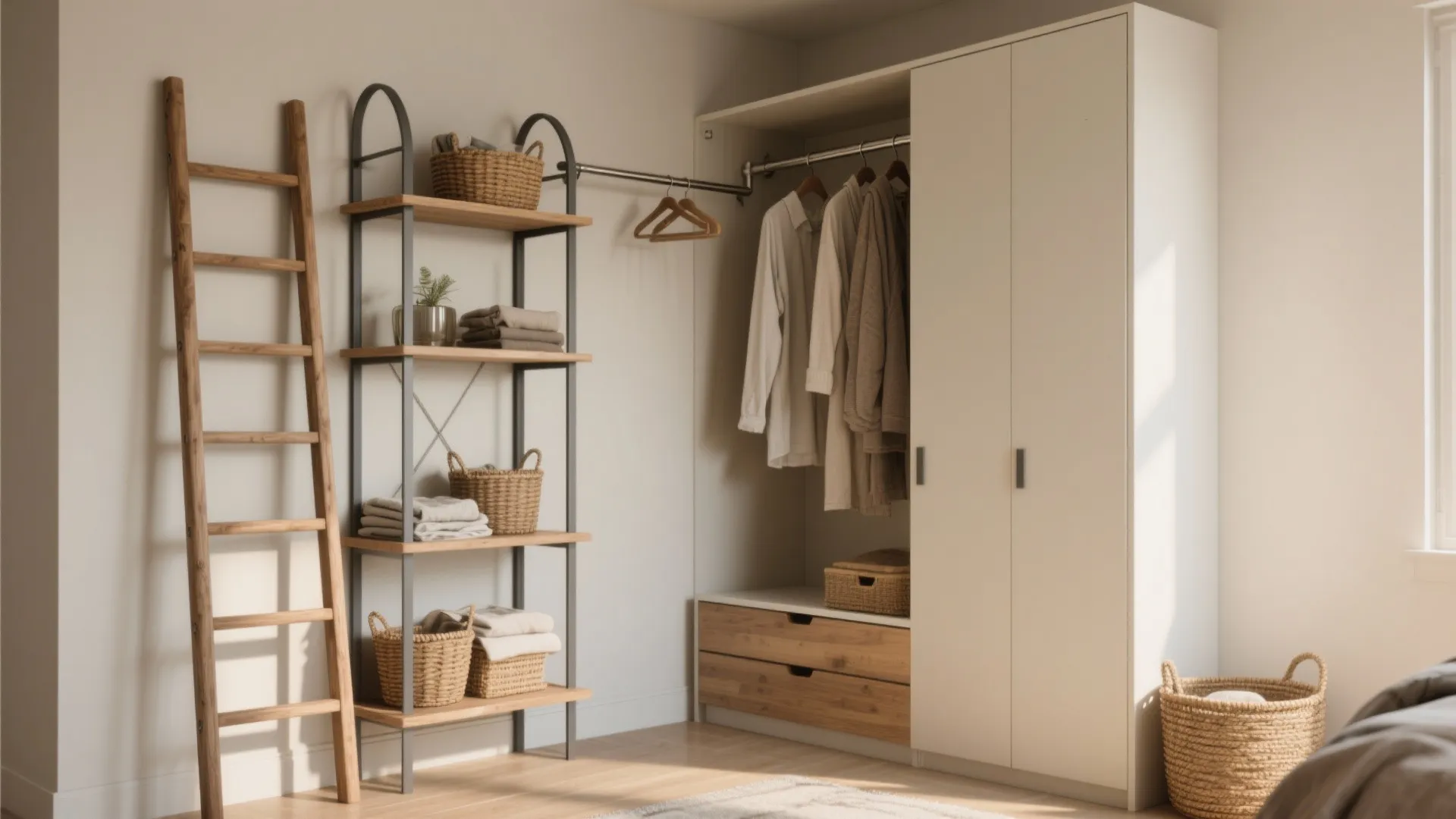5. Multi-functional furniture with hanging features