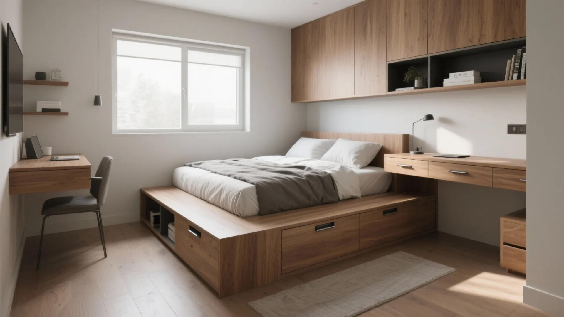 2. Use multifunctional furniture