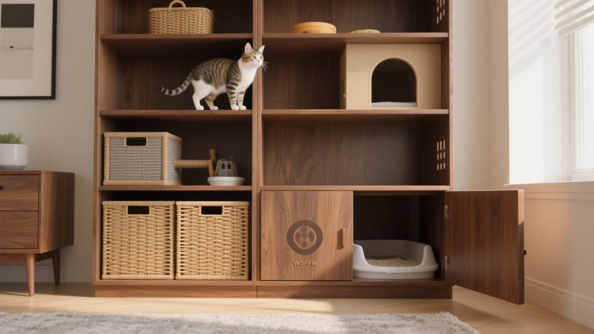 5. Multi-functional furniture and vertical storage ideas