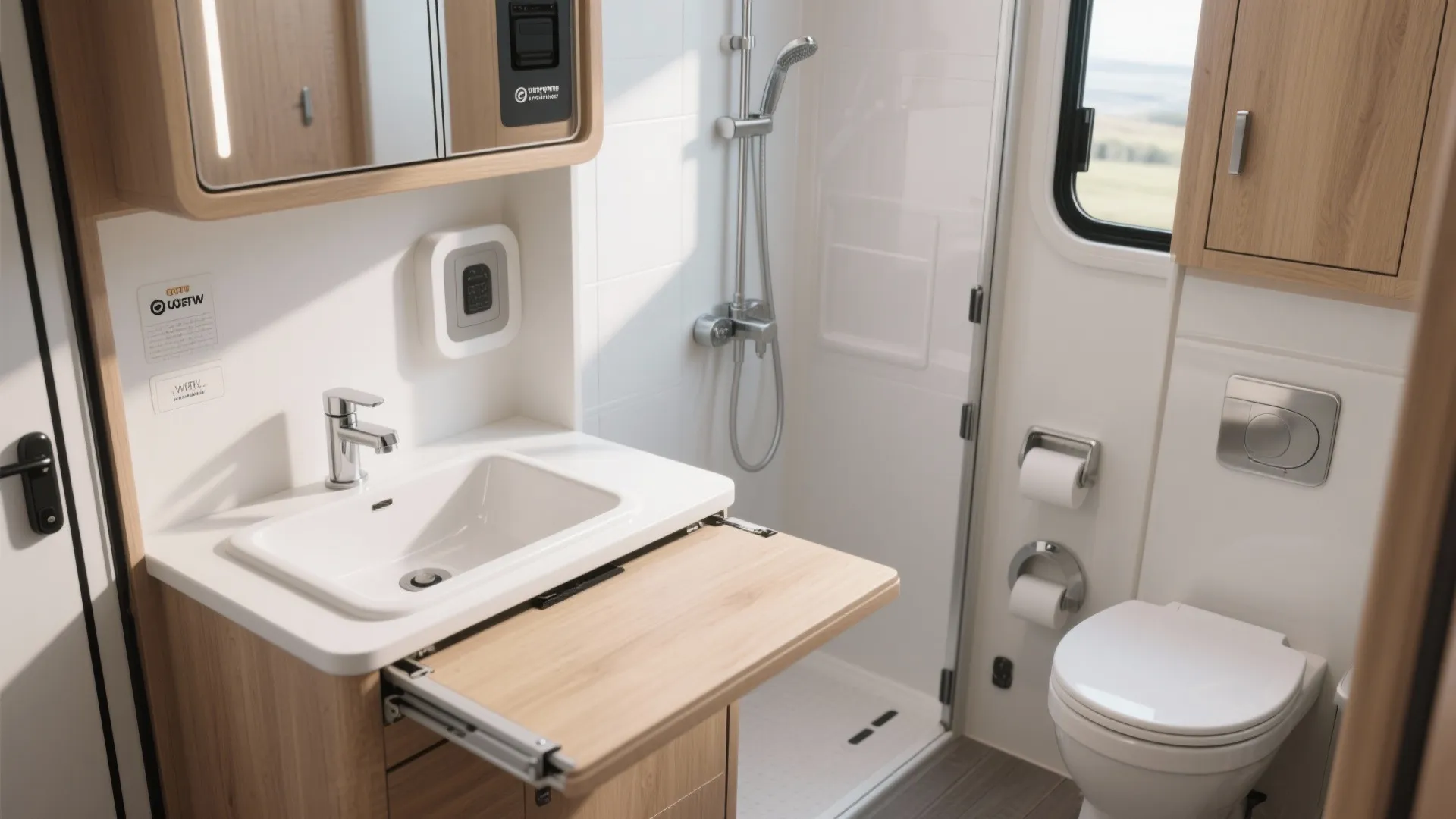 4. Choose compact, multi-function fixtures