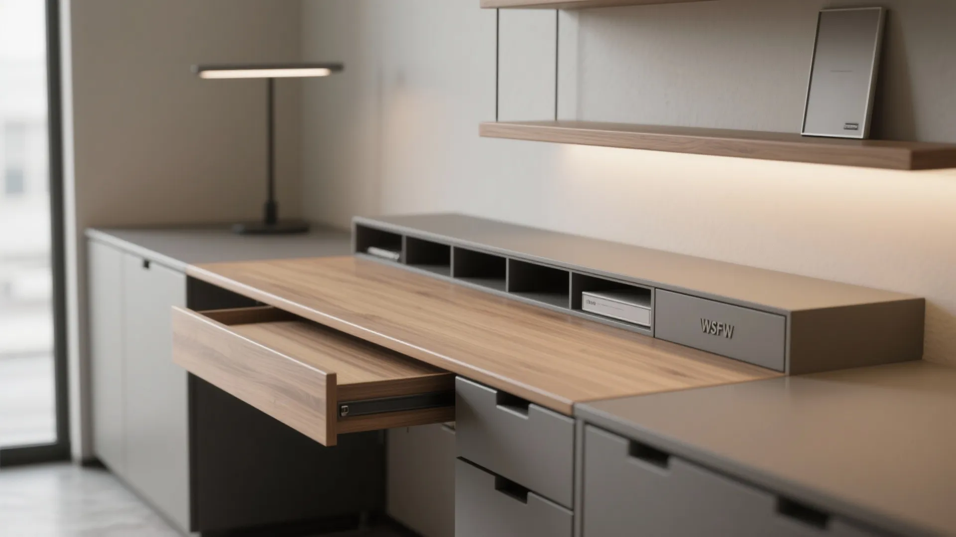 1. Multi‑function furniture with clean lines