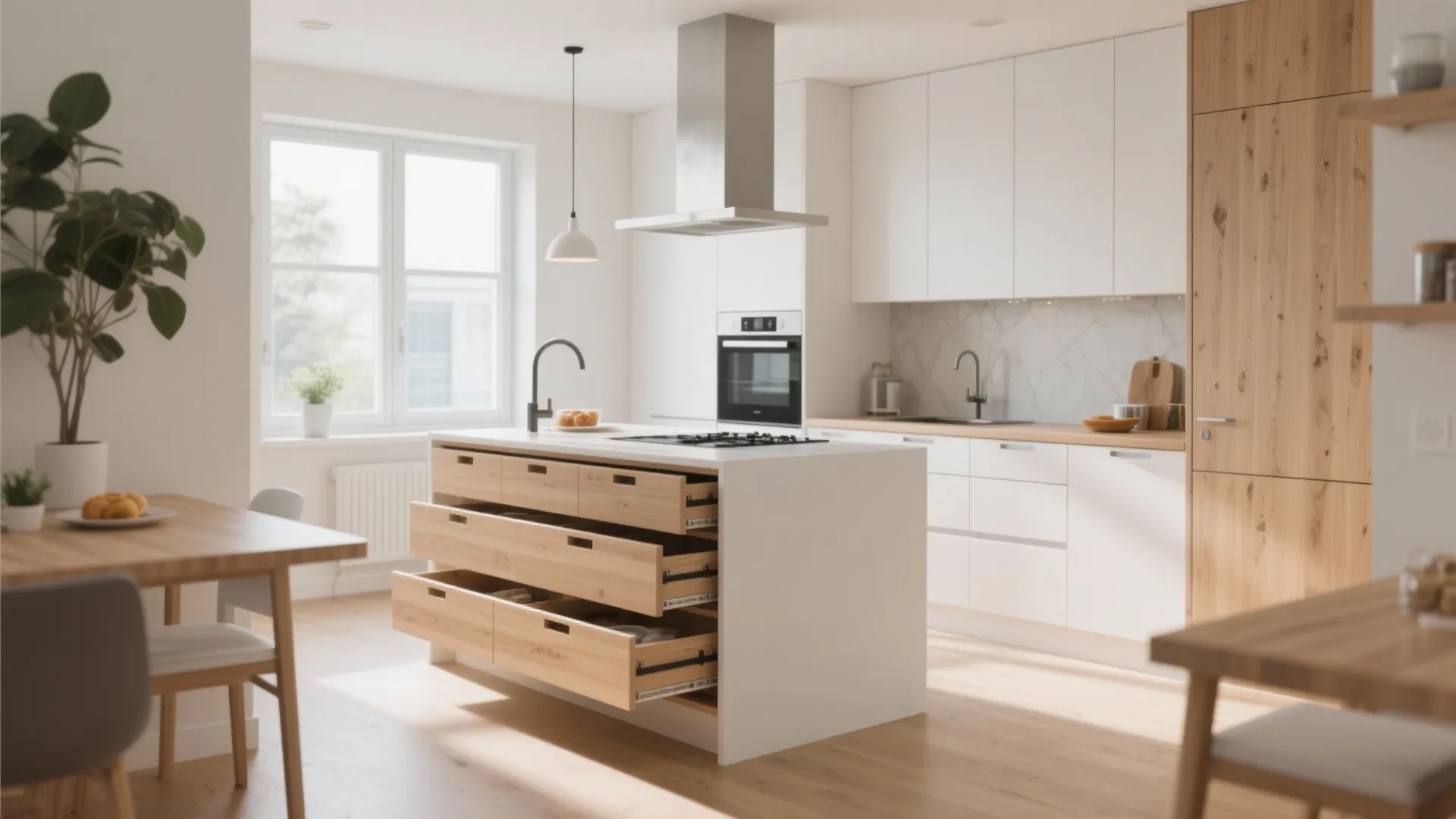 5. Multi-Function Kitchen Island