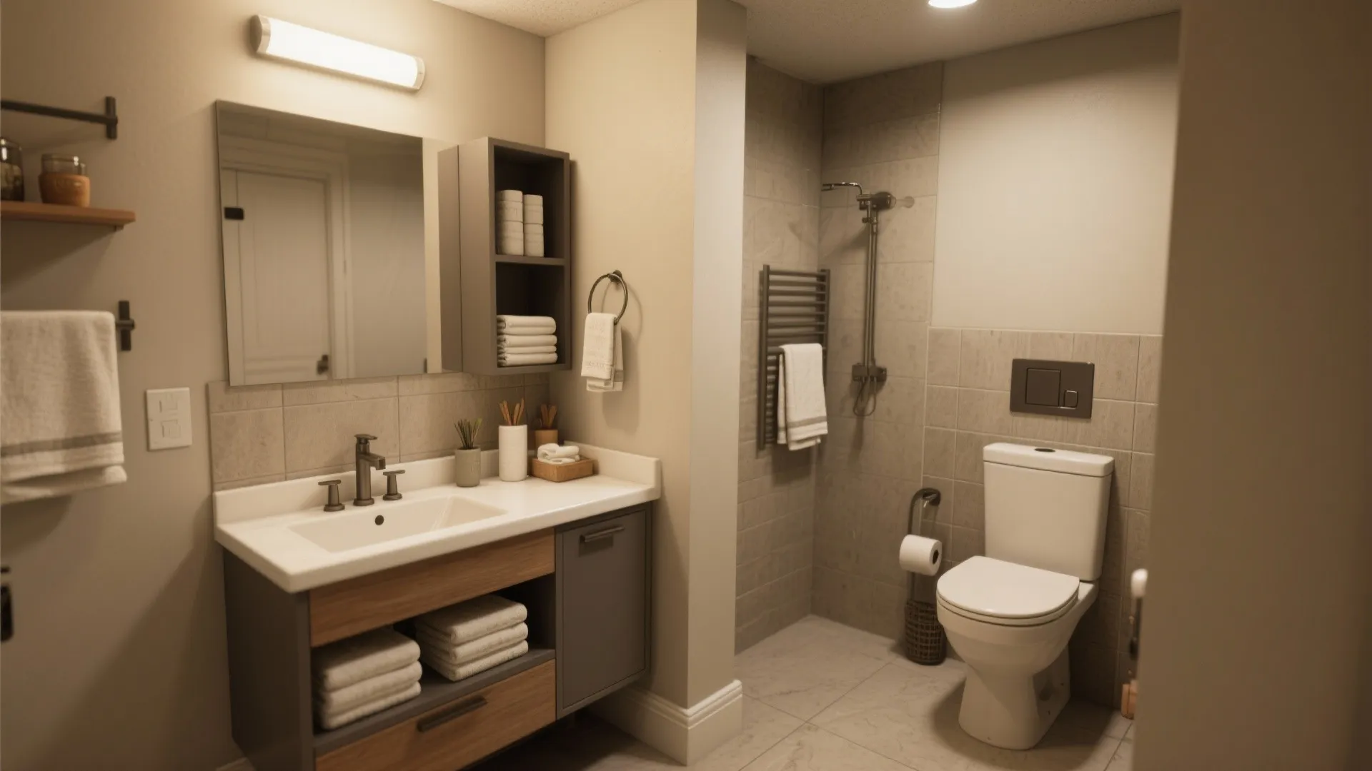 9. Multi-Function Vanities