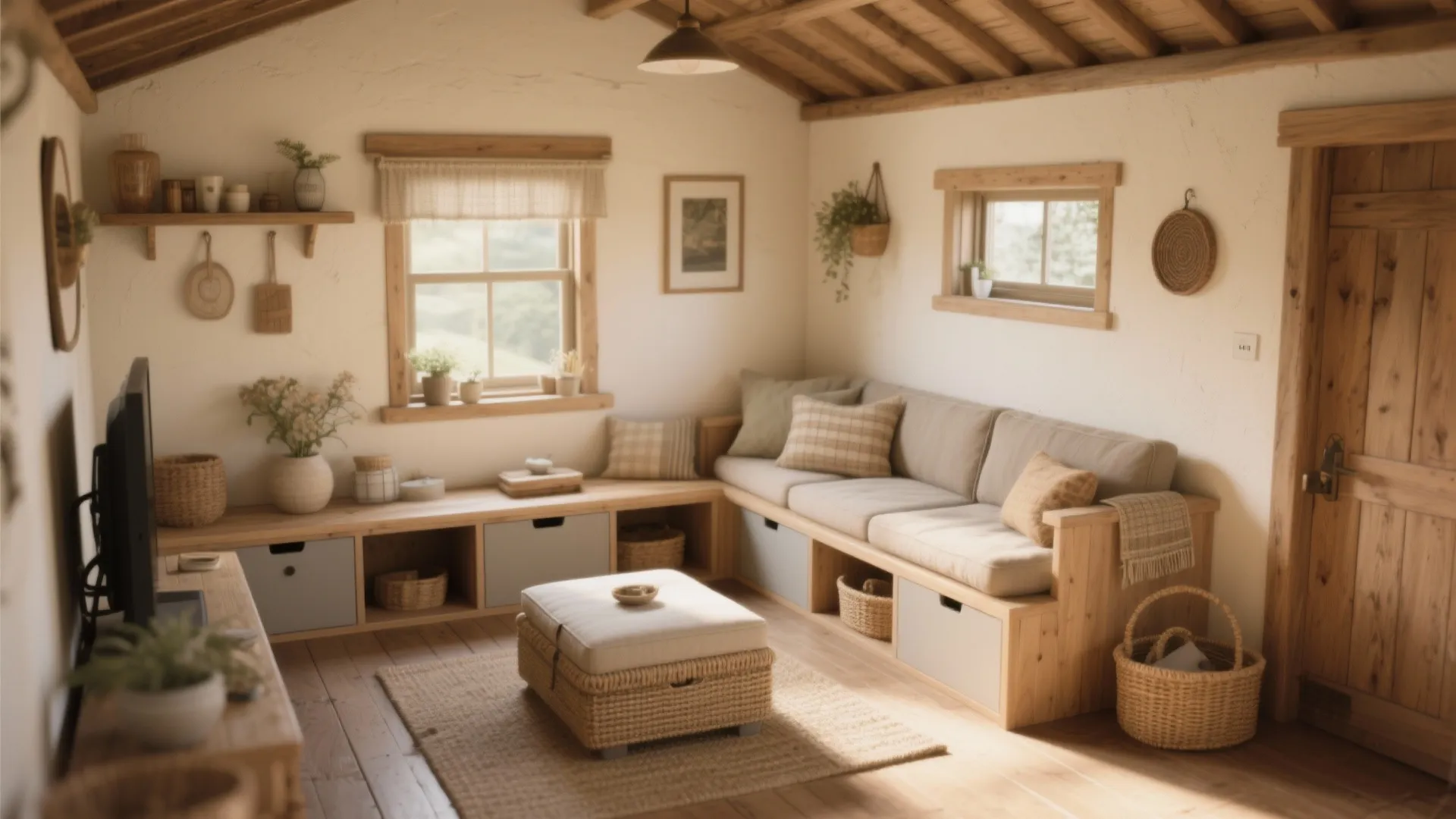 2. Choose multi-functional furniture