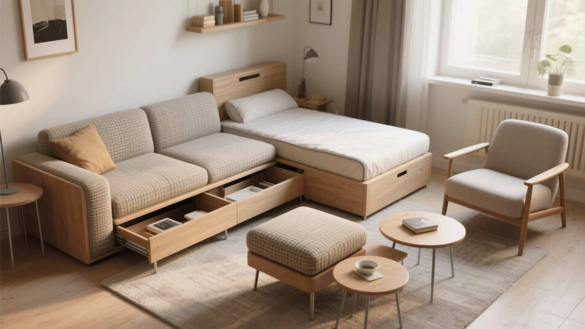 4. Prioritize Multi‑functional Pieces