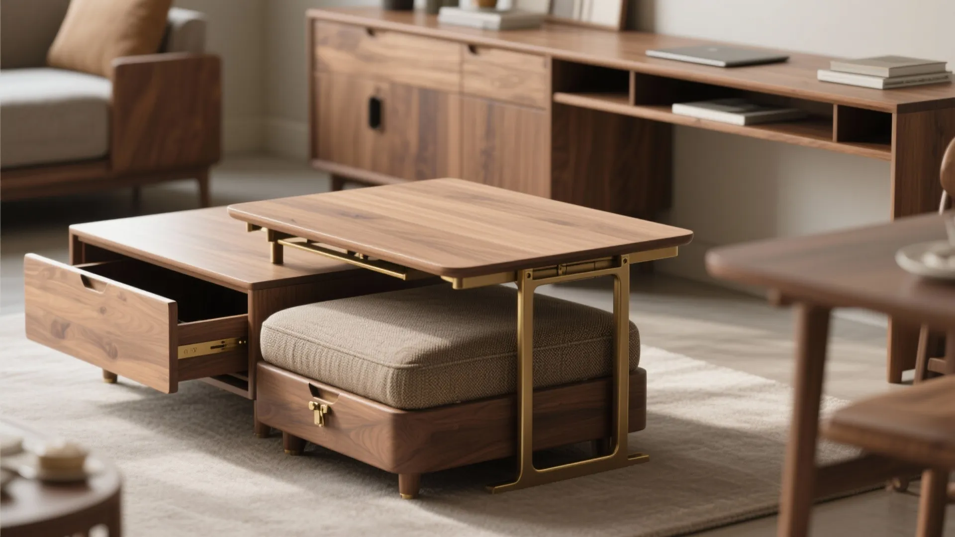 2. Choose multifunctional furniture