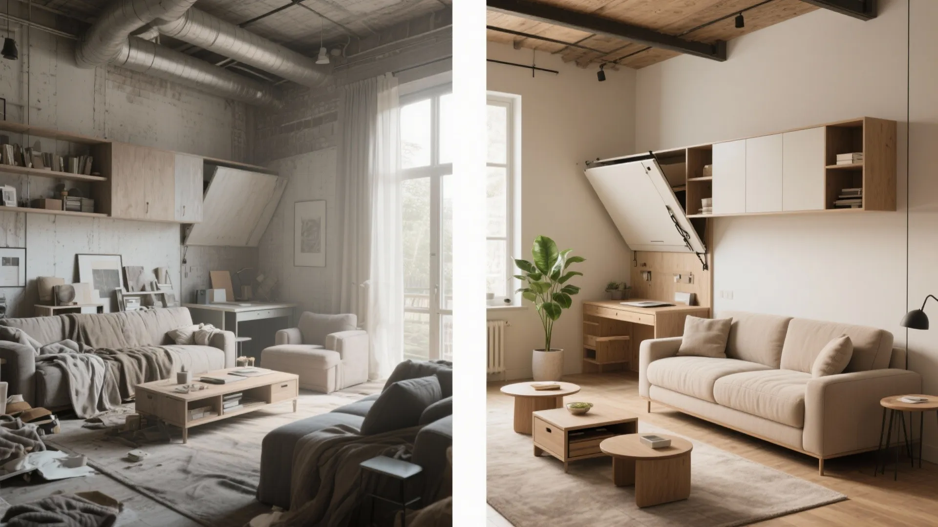 2. Multi-functional Furniture Zones