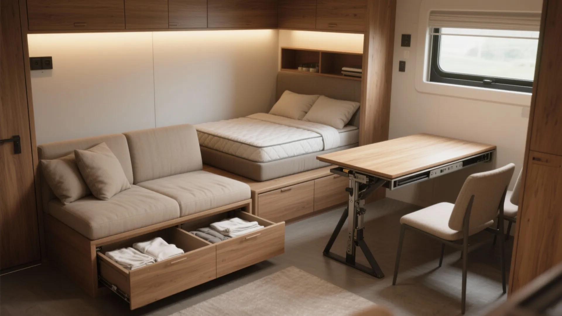 2. Choose Multi-Functional Furniture