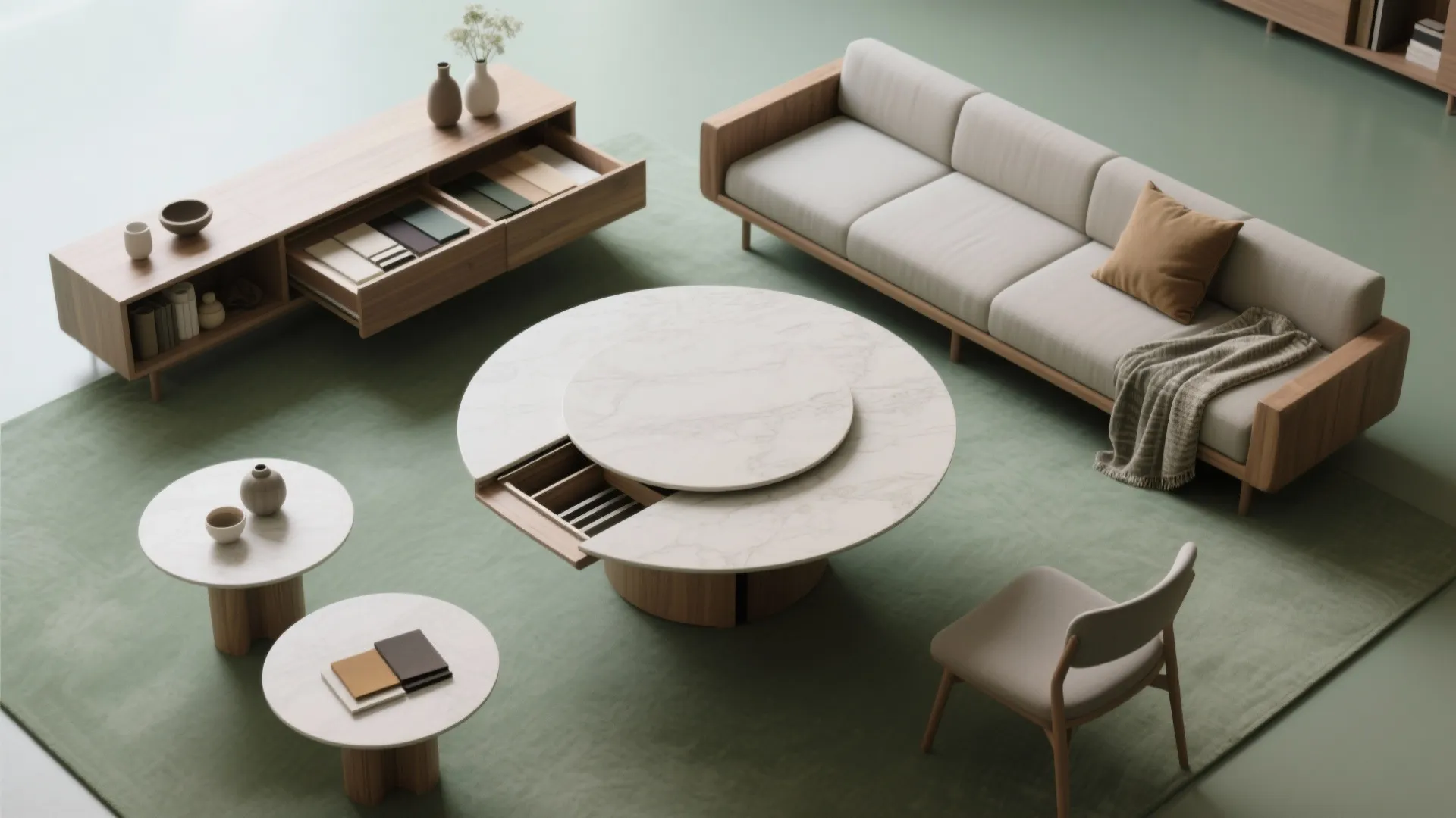 2. Choose multi-functional pieces