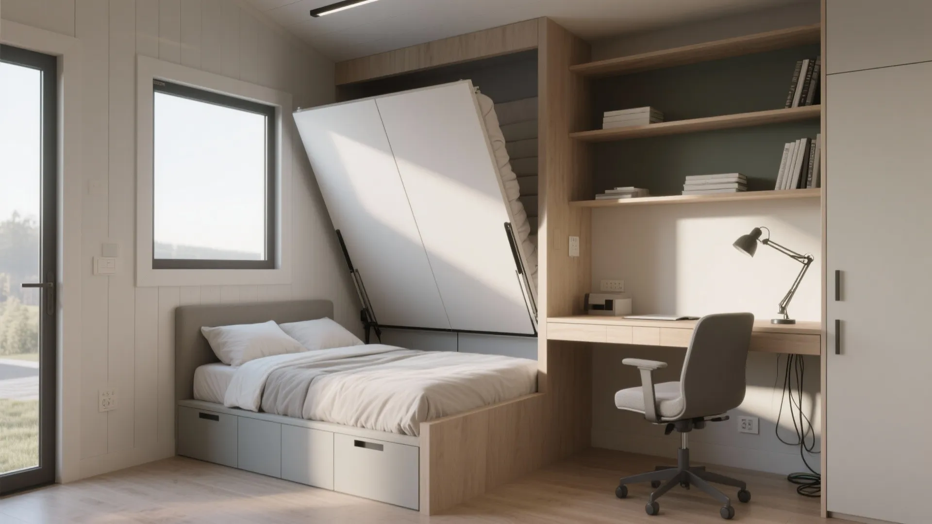 2. Multi-functional bedrooms