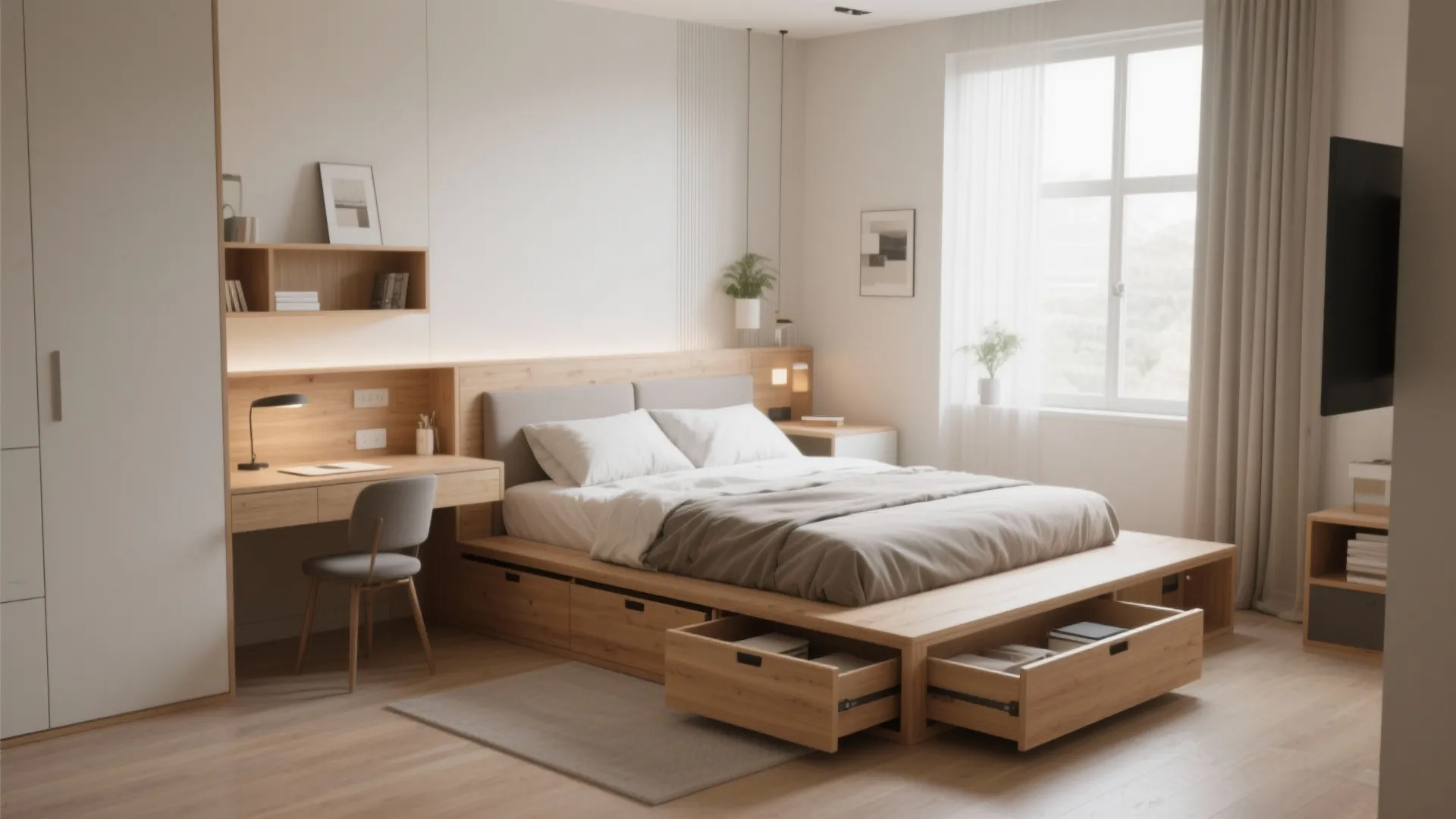 2. Multi-Functional Furniture