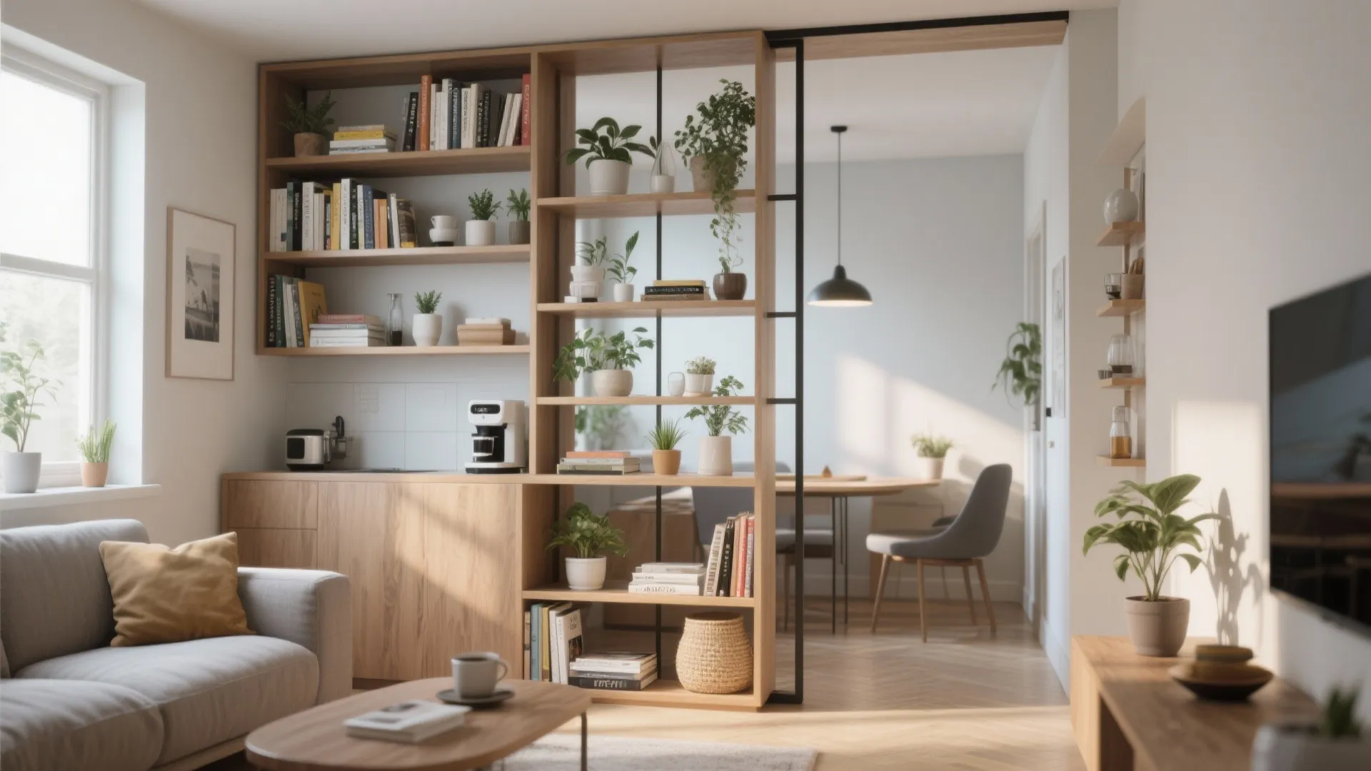 10. Multi-Functional Shelving