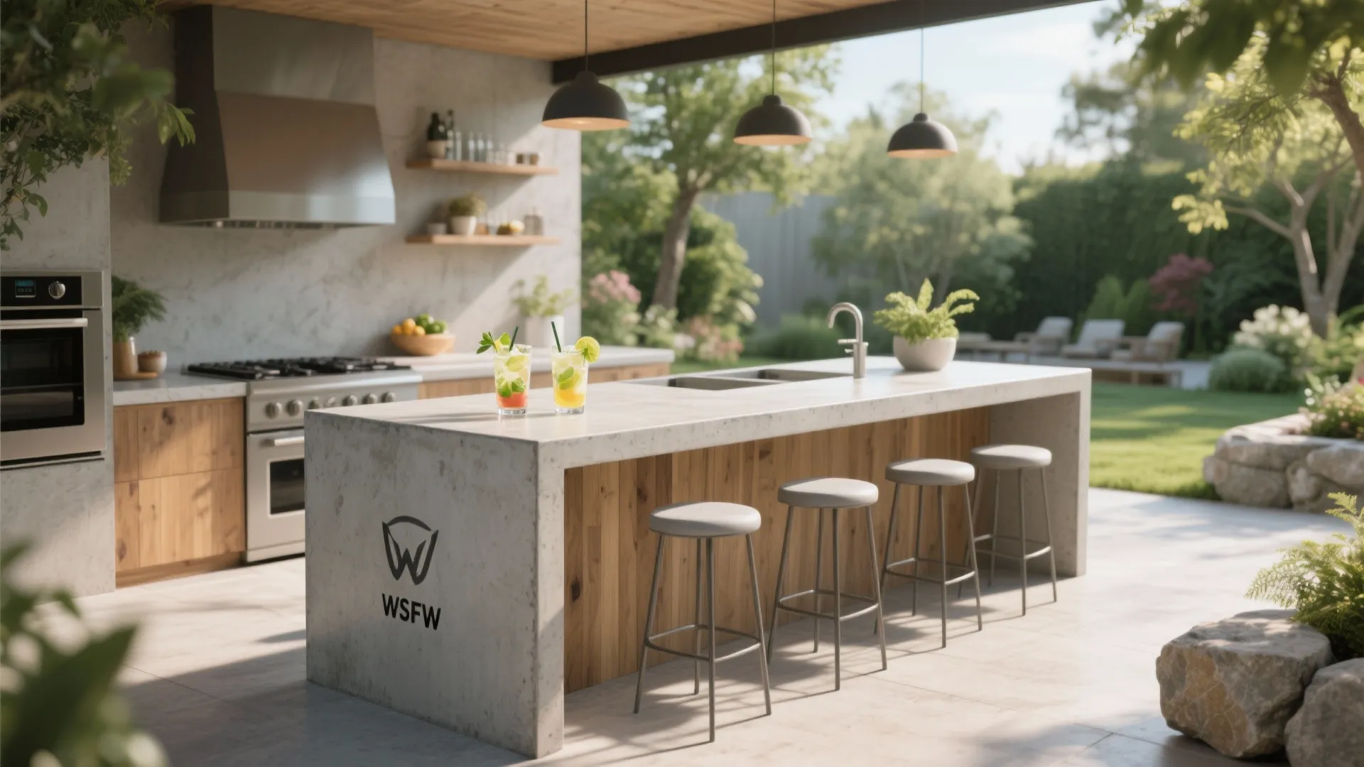 3. Multi-functional Countertops