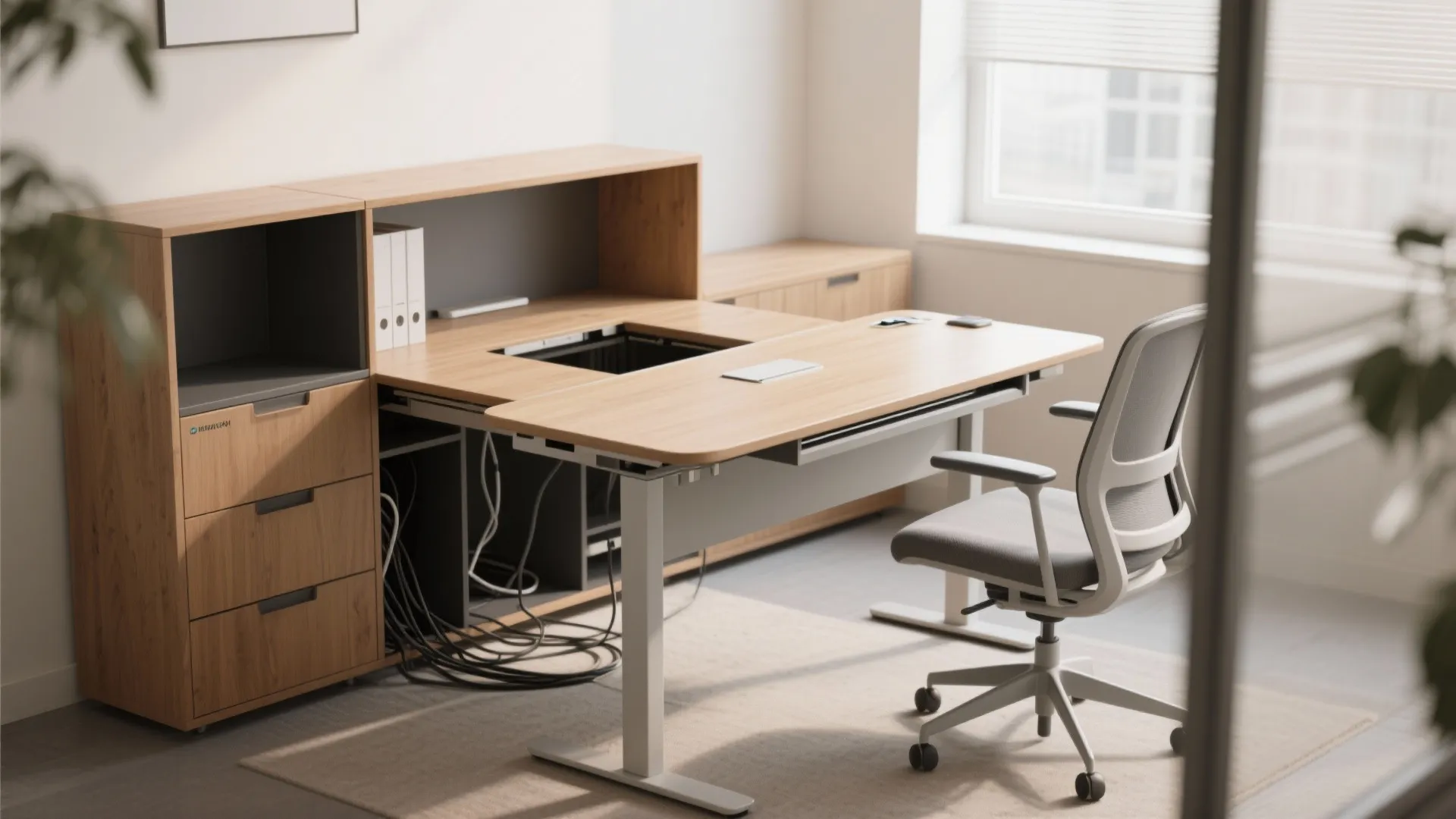1. Multi-functional Desk Setup