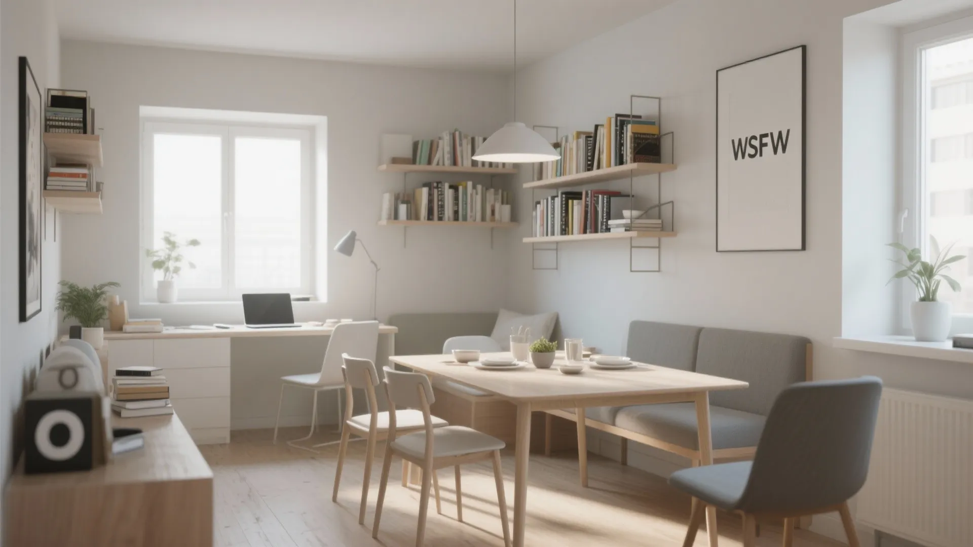 9. Multi-Functional Dining Space