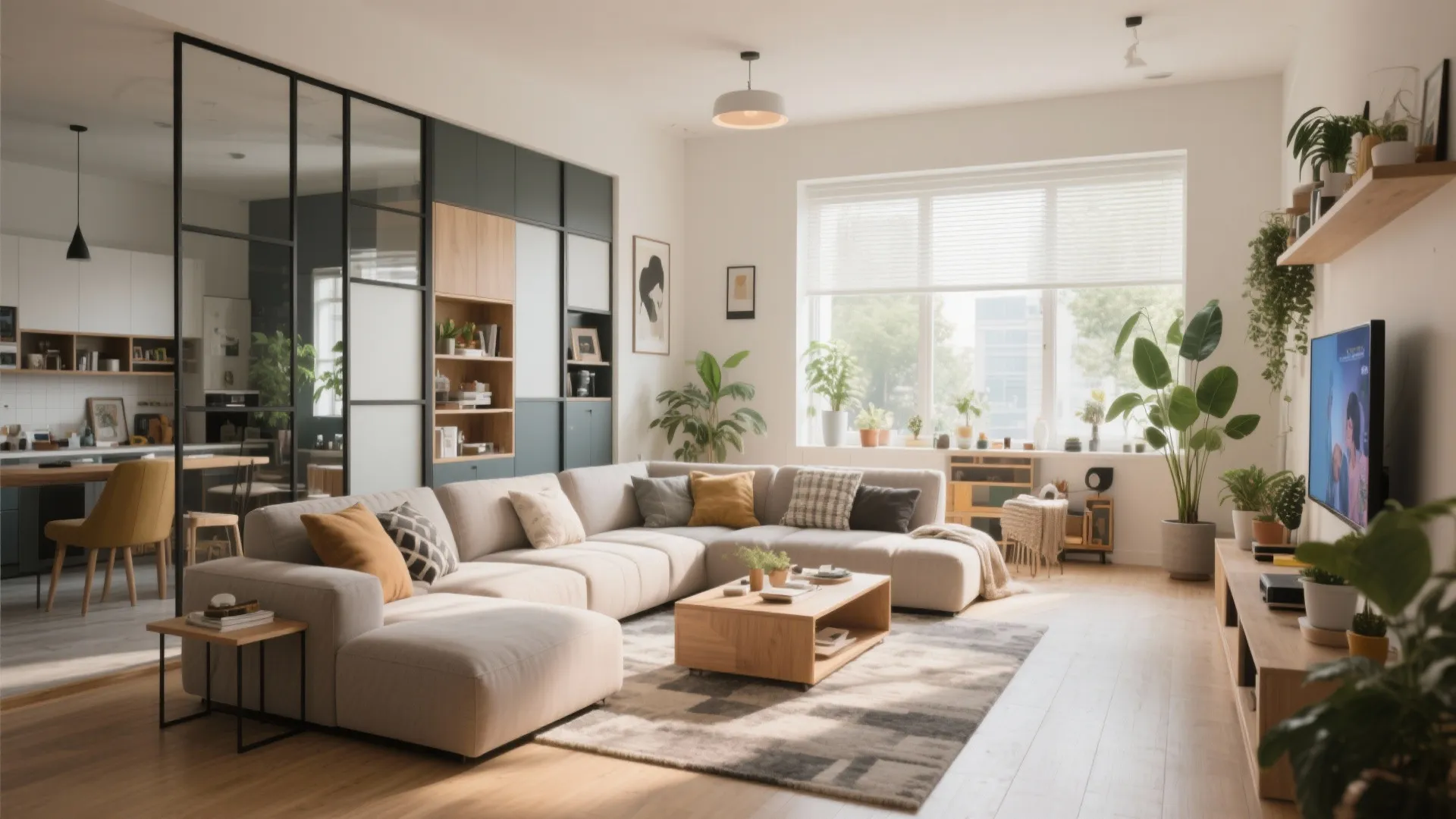 Multi-Functional Family Room