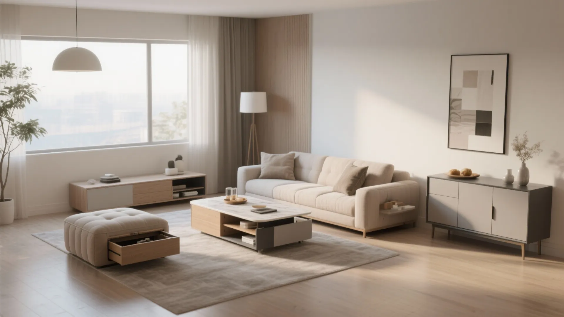 4. Multi-Functional Furniture