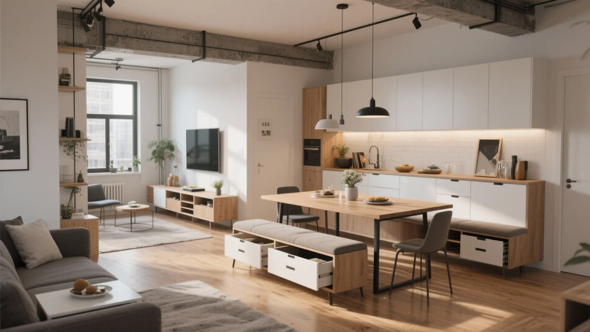 3. Multi-Functional Furniture