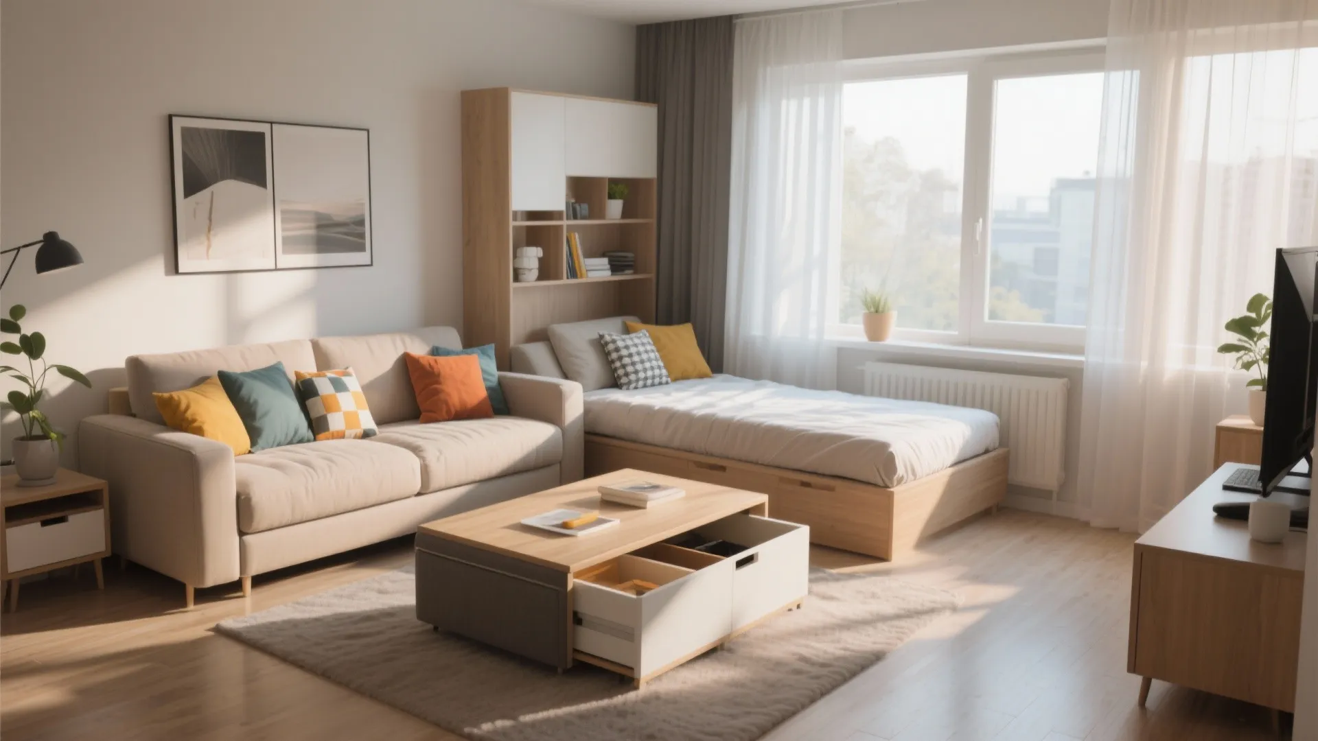 2. Multi-Functional Furniture