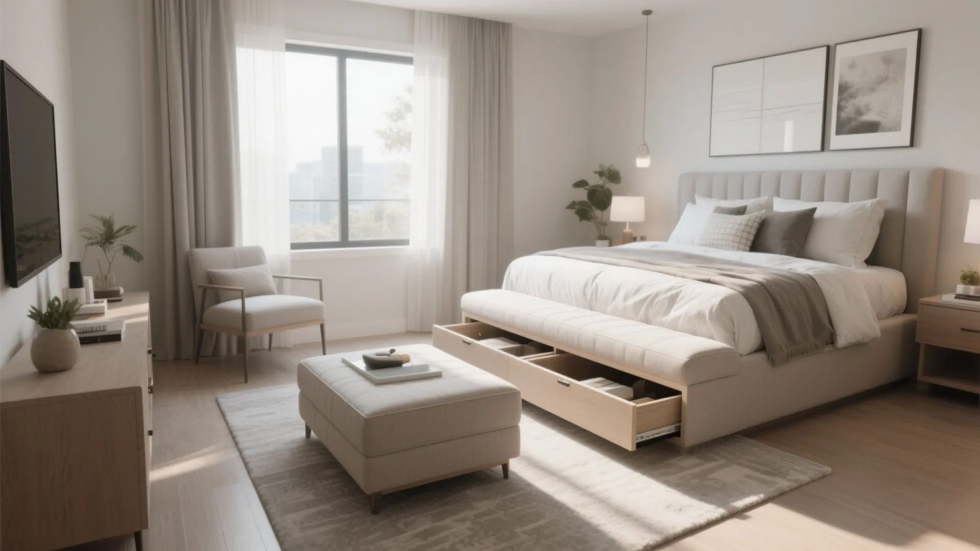 7. Multi-functional Furniture