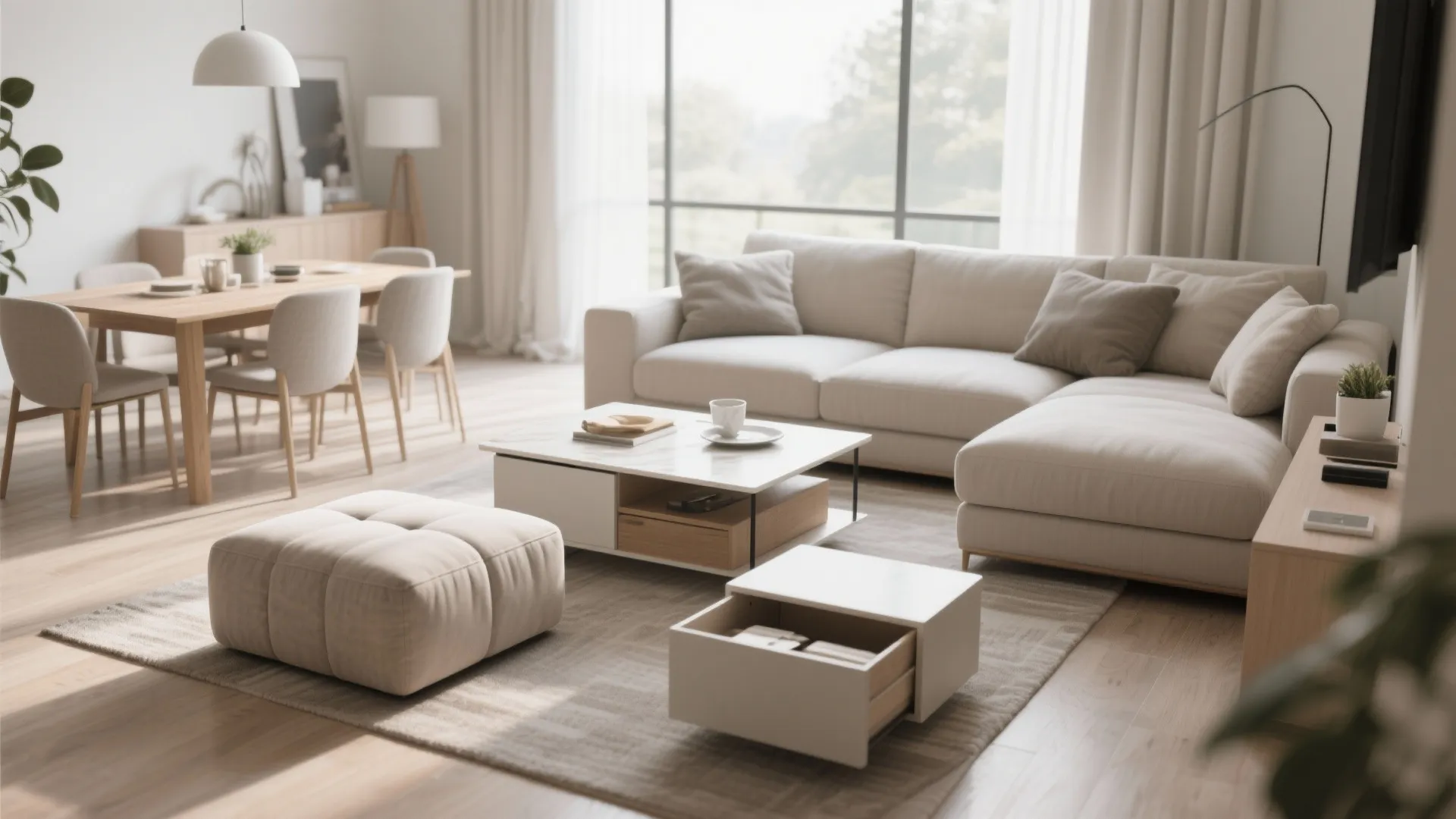 7. Multi-functional Furniture