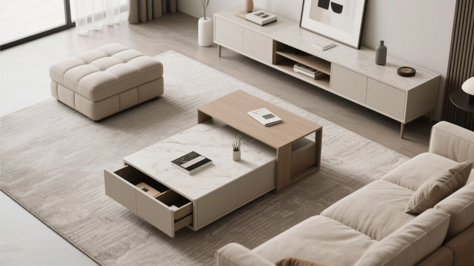 8. Multi-functional Furniture Pieces