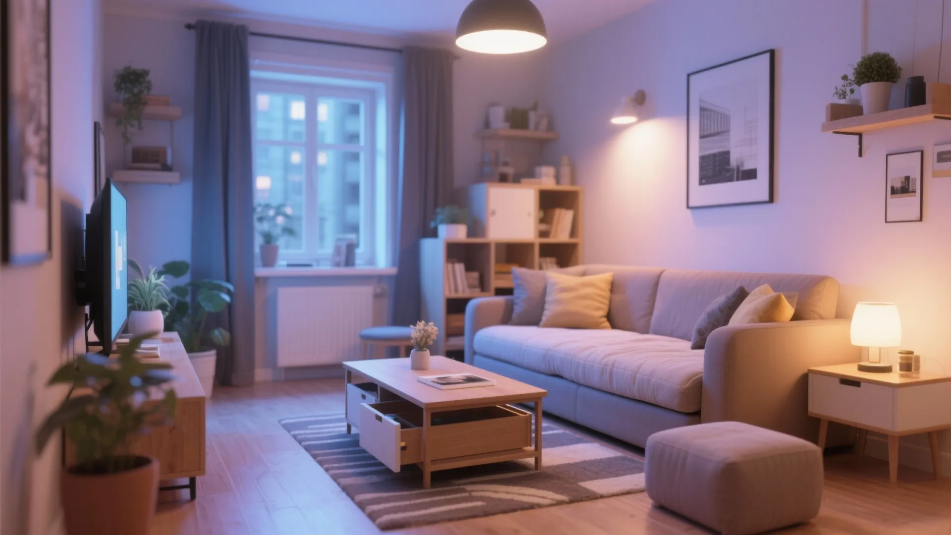 Multi‑functional furniture