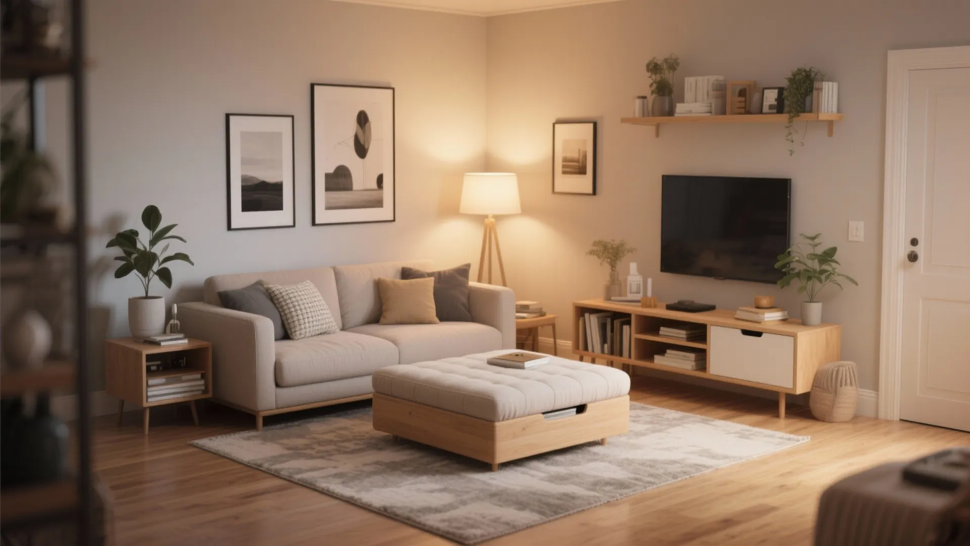 7. Integrate Multi-Functional Furniture