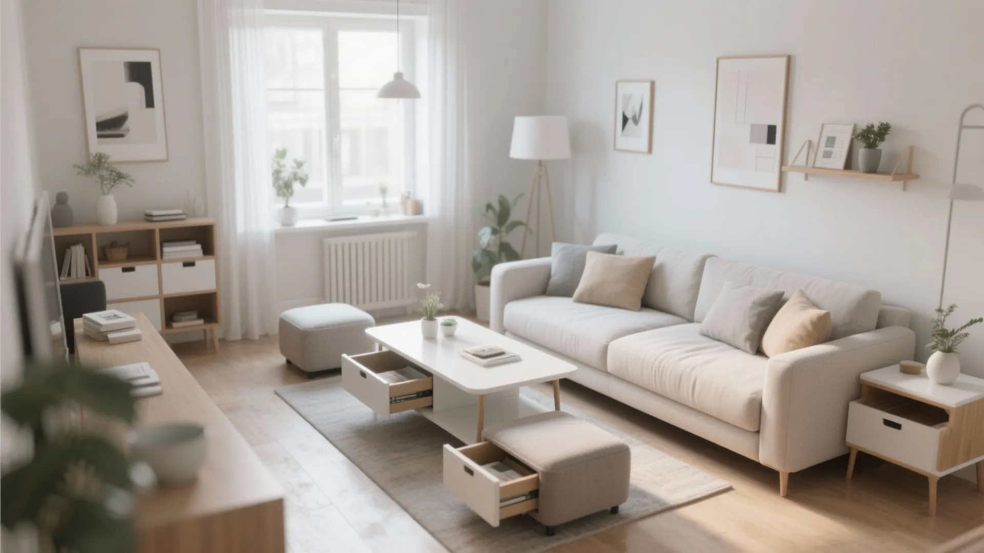 2. Multi-Functional Furniture