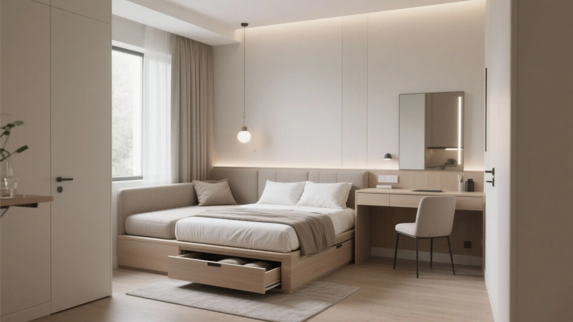 1. Multi-functional furniture