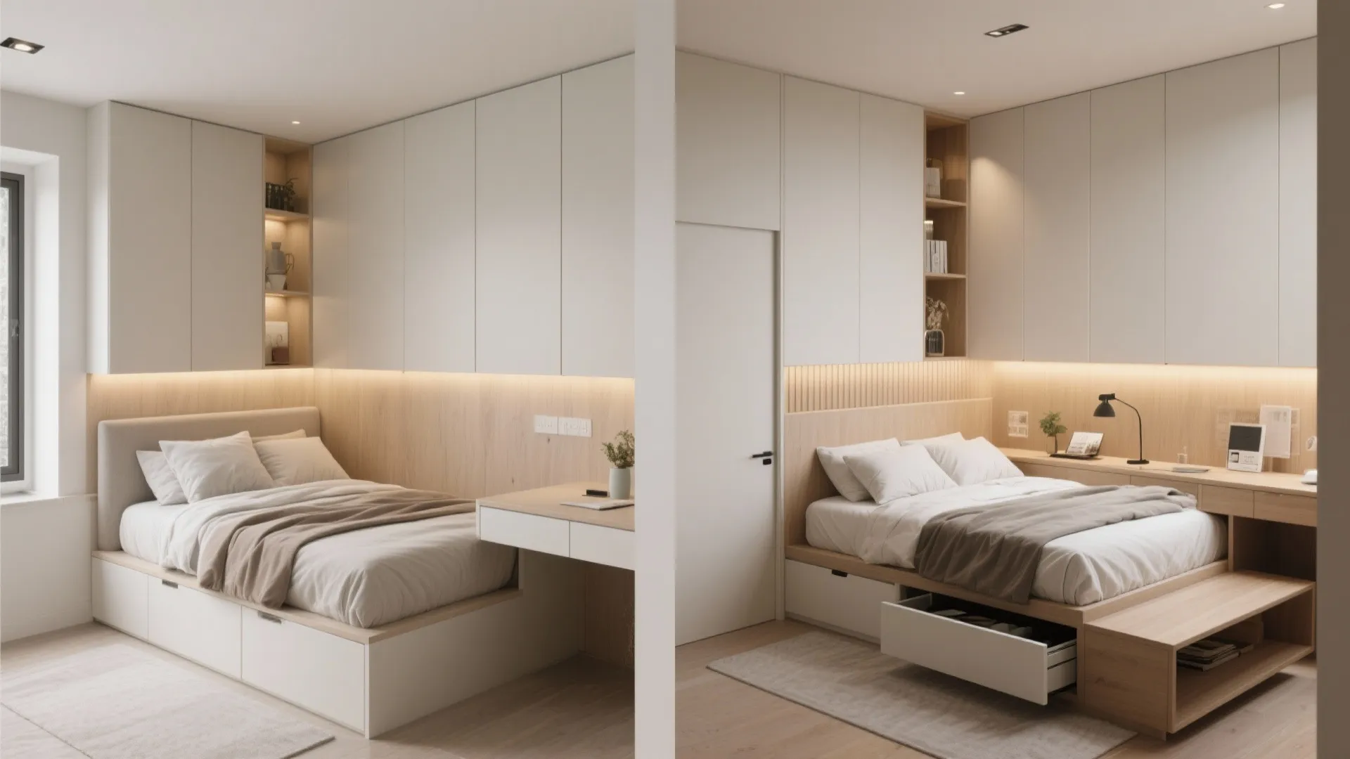 Built-in Multi-functional Furniture