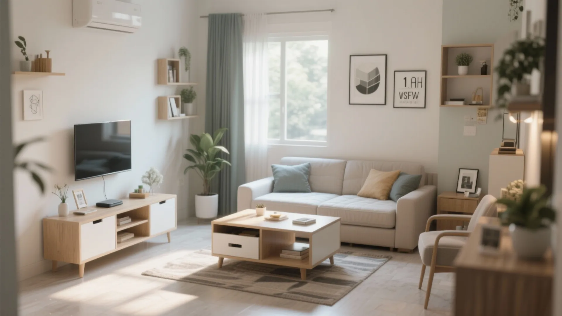 Multi-functional Furniture Saves Space