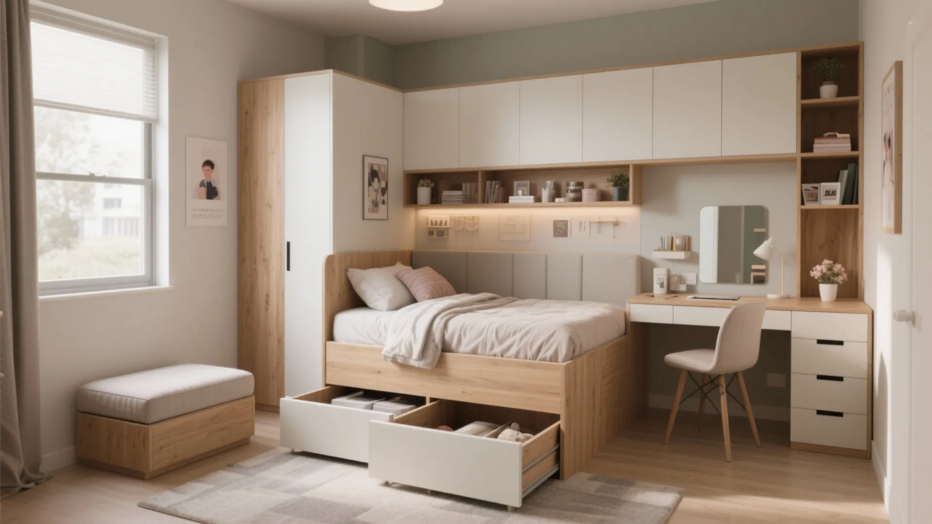 1. Multi-Functional Furniture