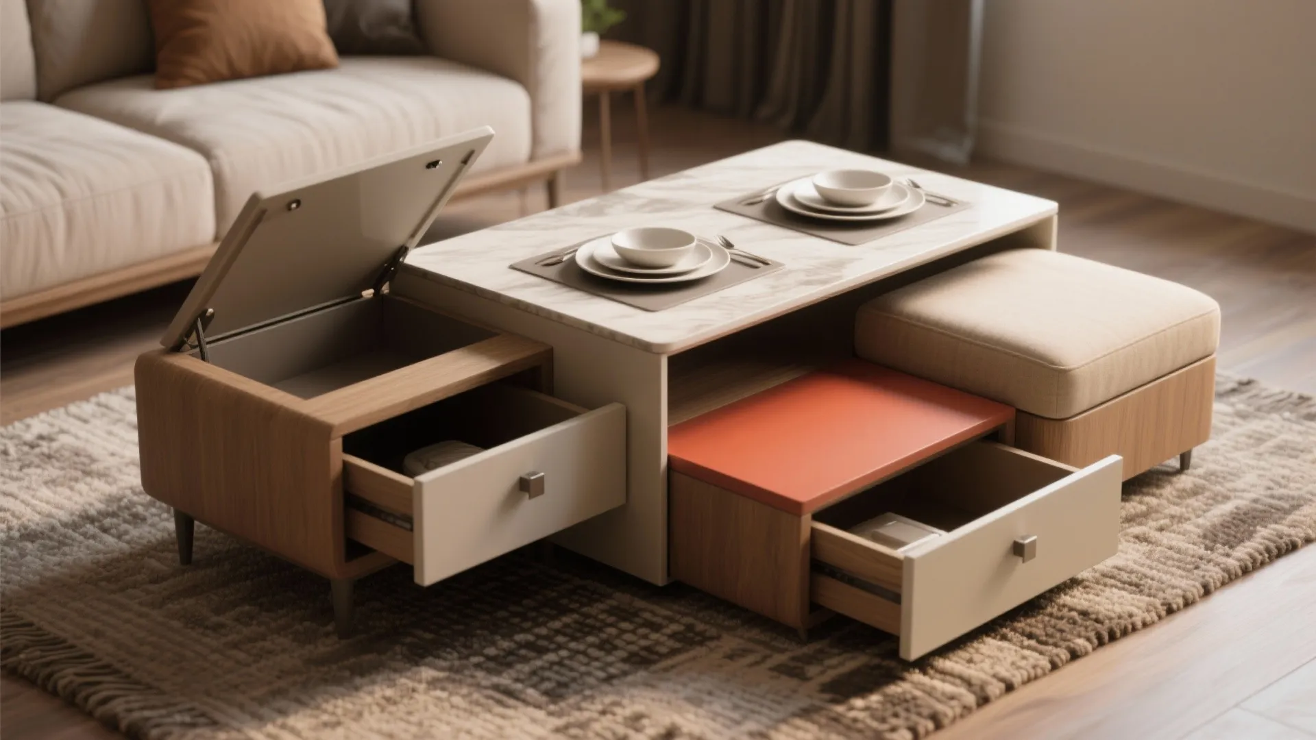 2. Multi-Functional Furniture