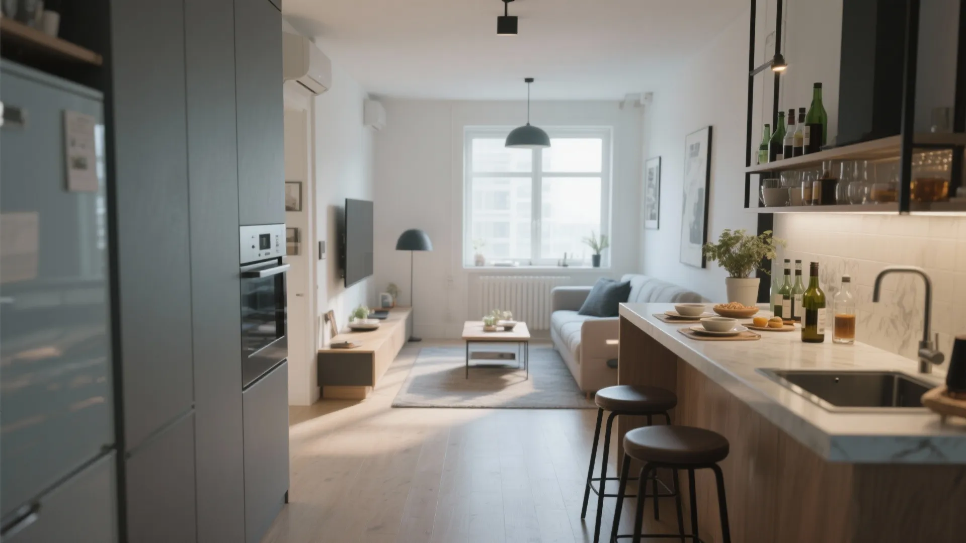 6. Multi-Functional Island or Bar