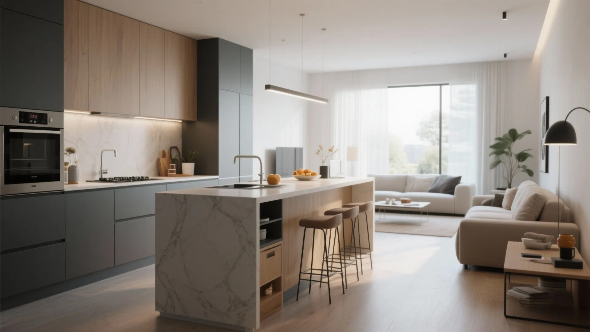 Multi-Functional Kitchen Island