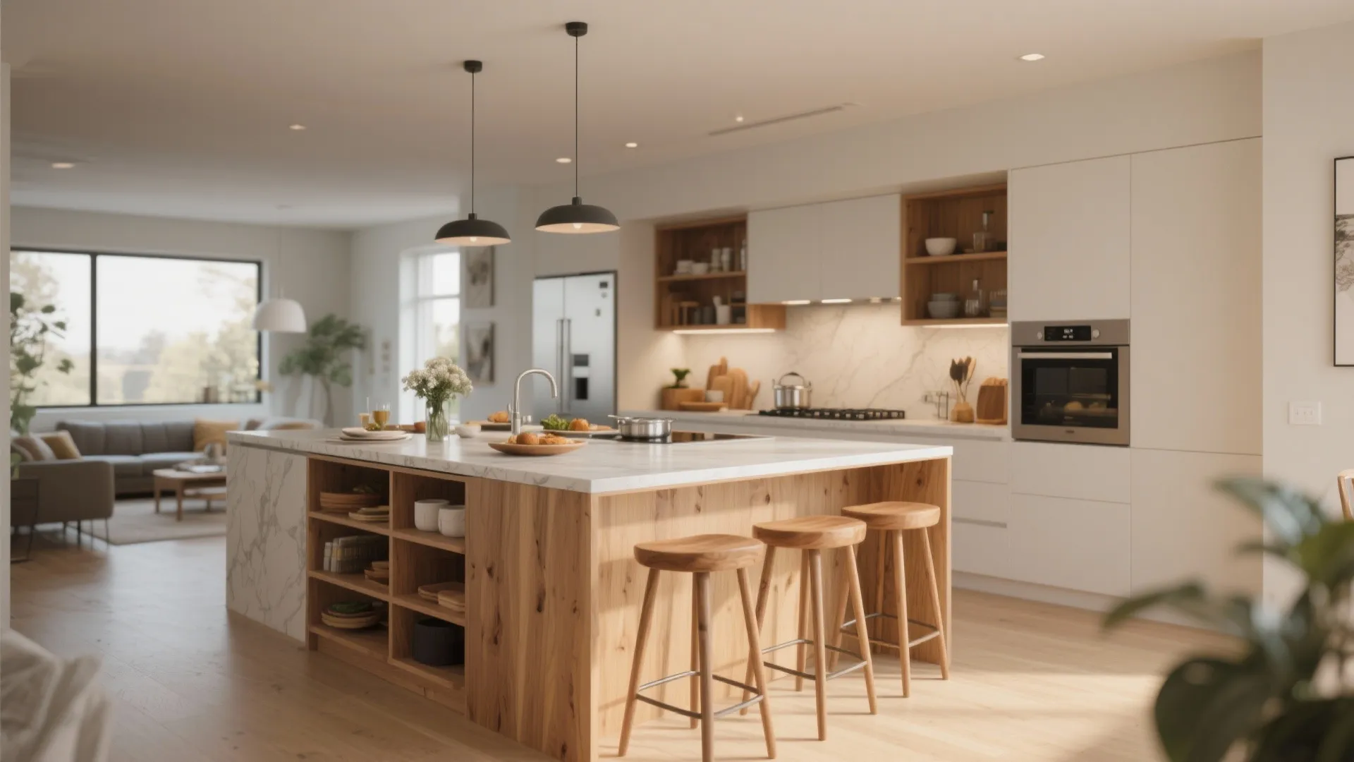 7. Multi-Functional Island