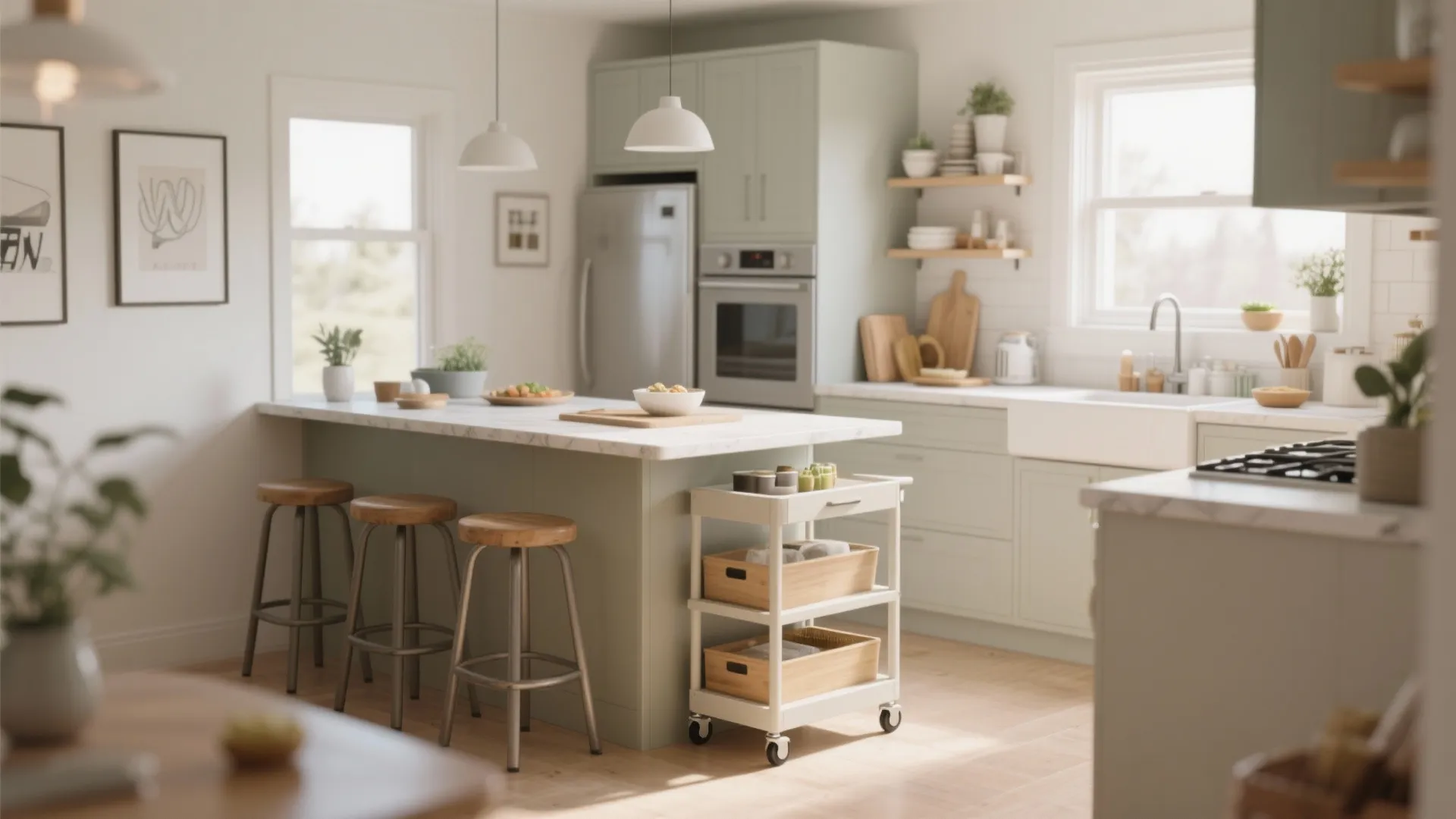 9. Multi-Functional Islands